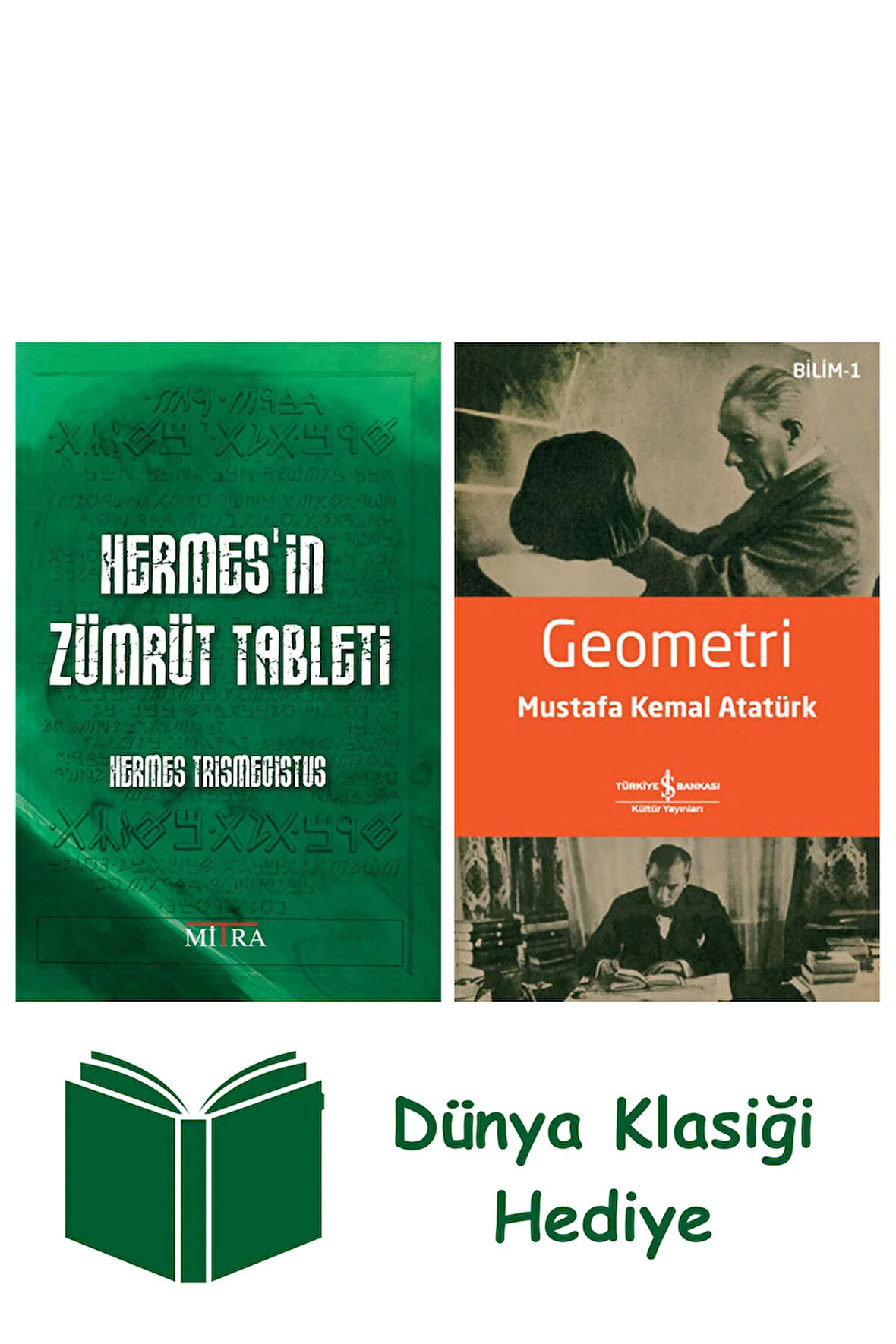 Hermes’in Zümrüt Tableti + Geometri + Dünya Klasiği Hediye