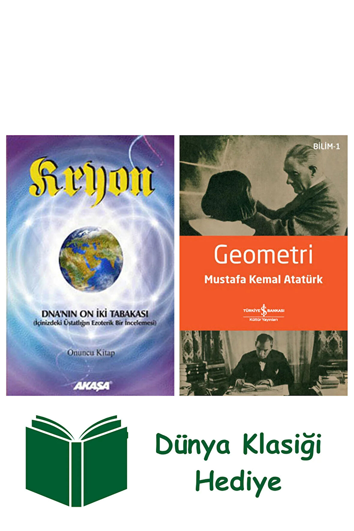 Kryon - DNA'nın On İki Tabakası 10.Kitap + Geometri + Dünya Klasiği Hediye