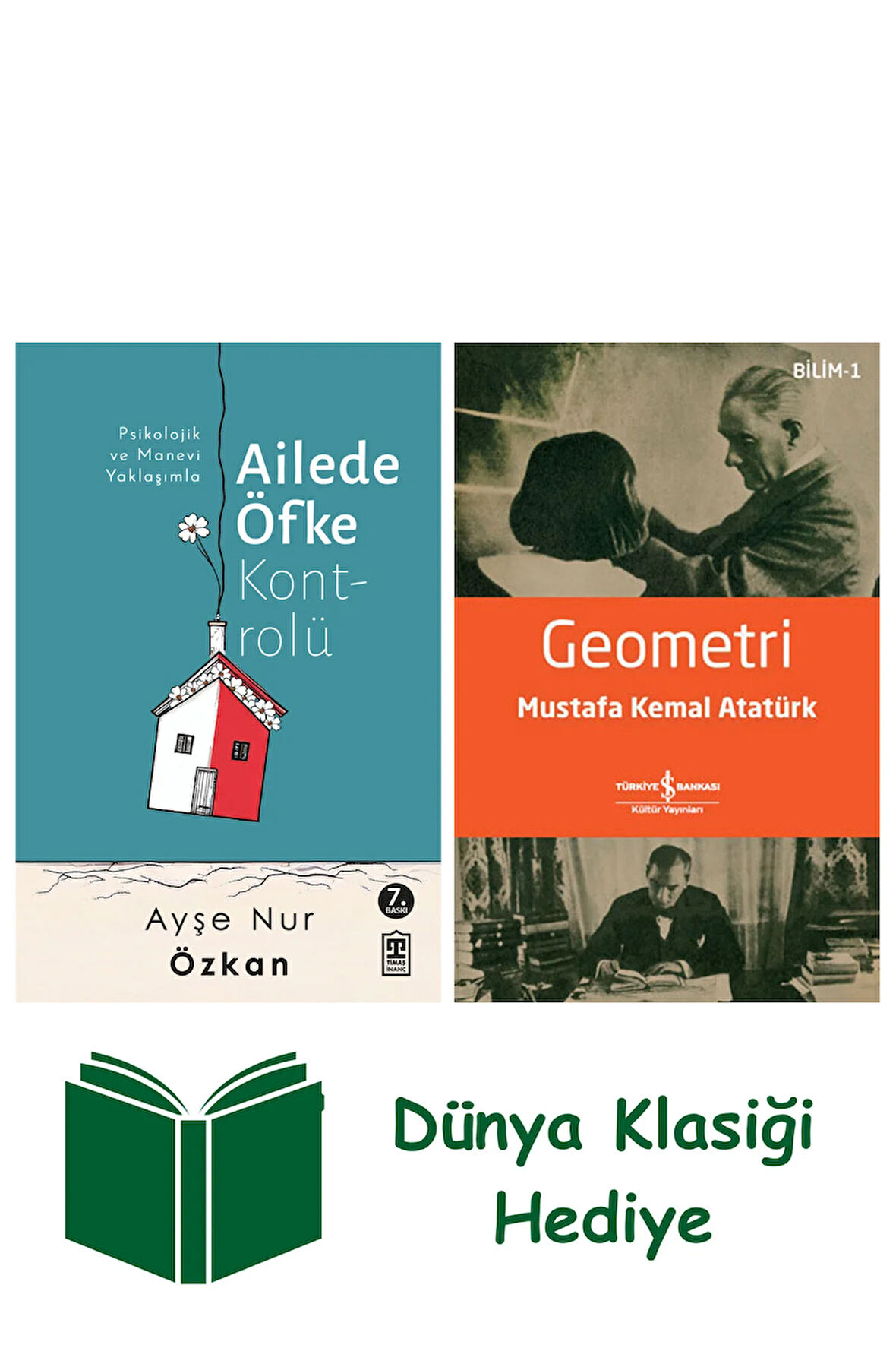 Ailede Öfke Kontrolü + Geometri + Dünya Klasiği Hediye