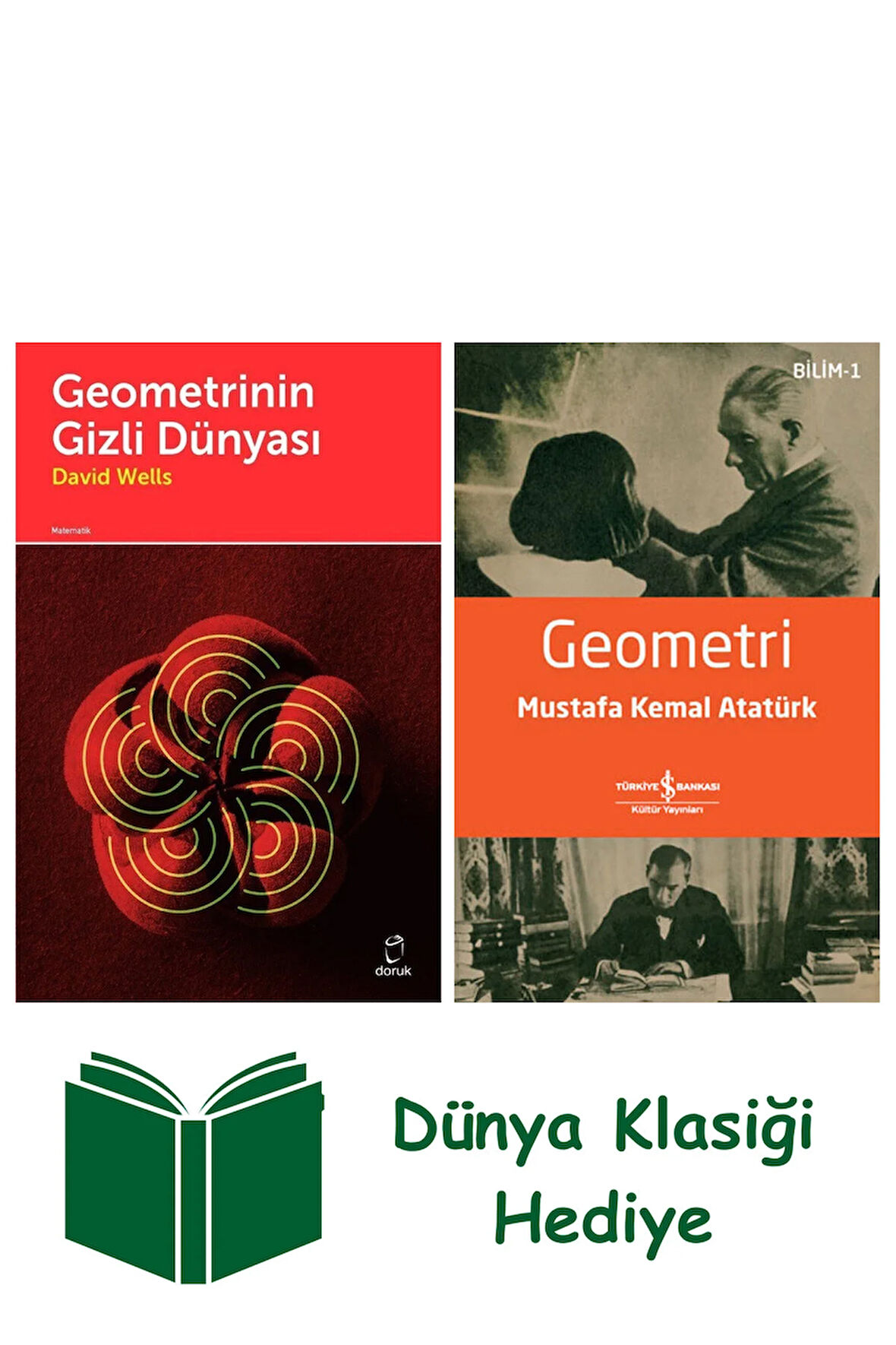 Geometrinin Gizli Dünyası + Geometri + Dünya Klasiği Hediye