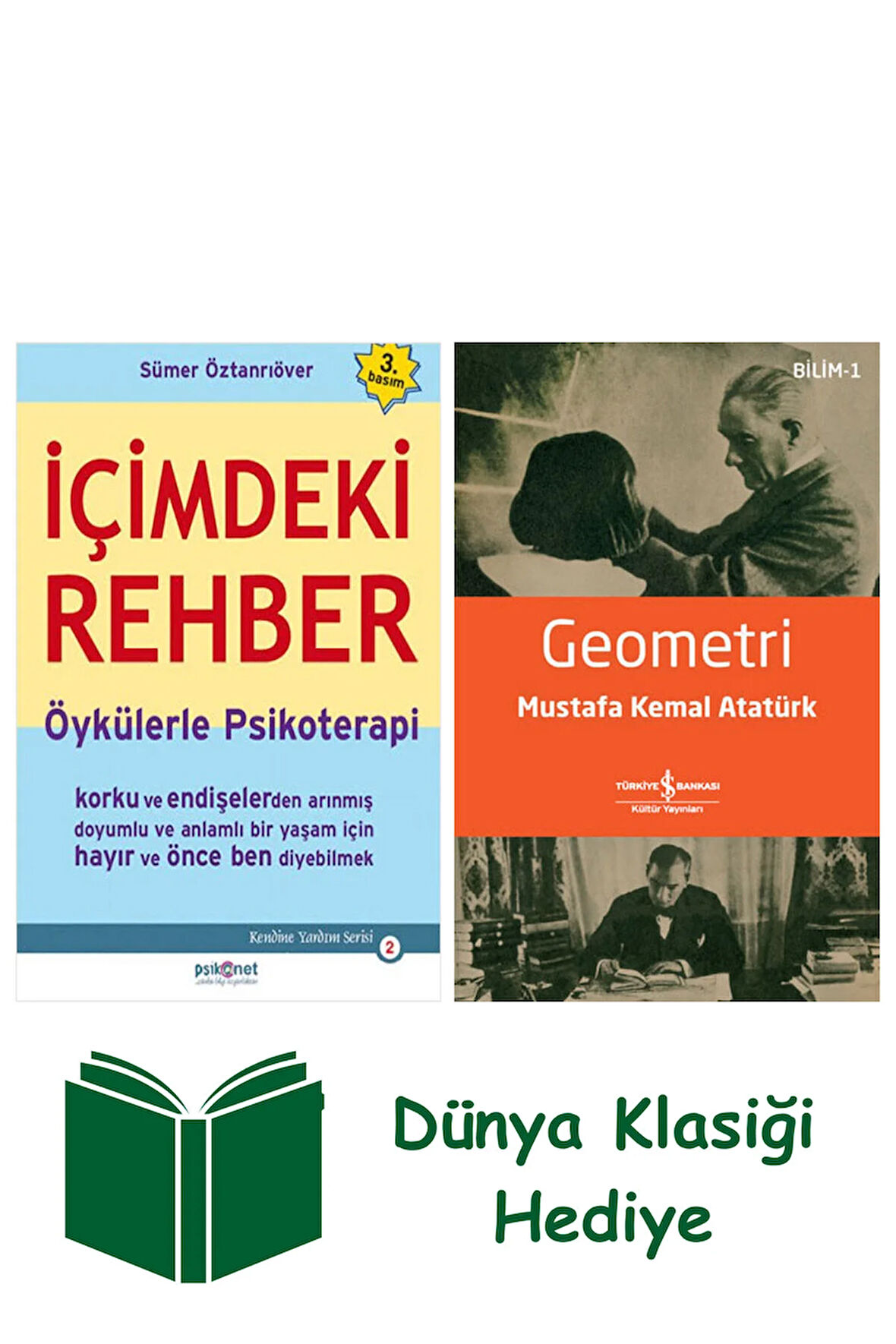 İçimdeki Rehber + Geometri + Dünya Klasiği Hediye