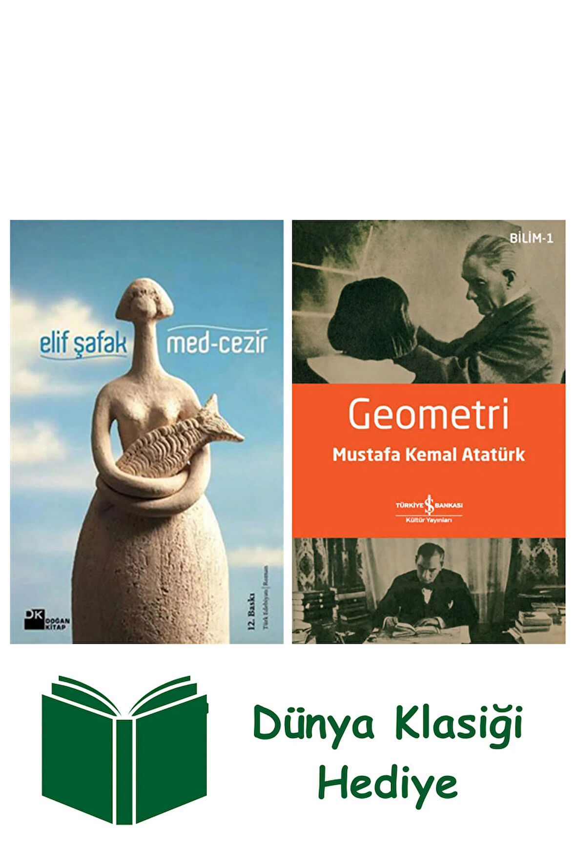 Med-Cezir + Geometri + Dünya Klasiği Hediye