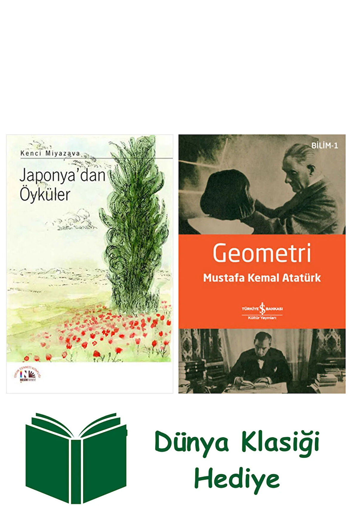 Japonya’dan Öyküler + Geometri + Dünya Klasiği Hediye
