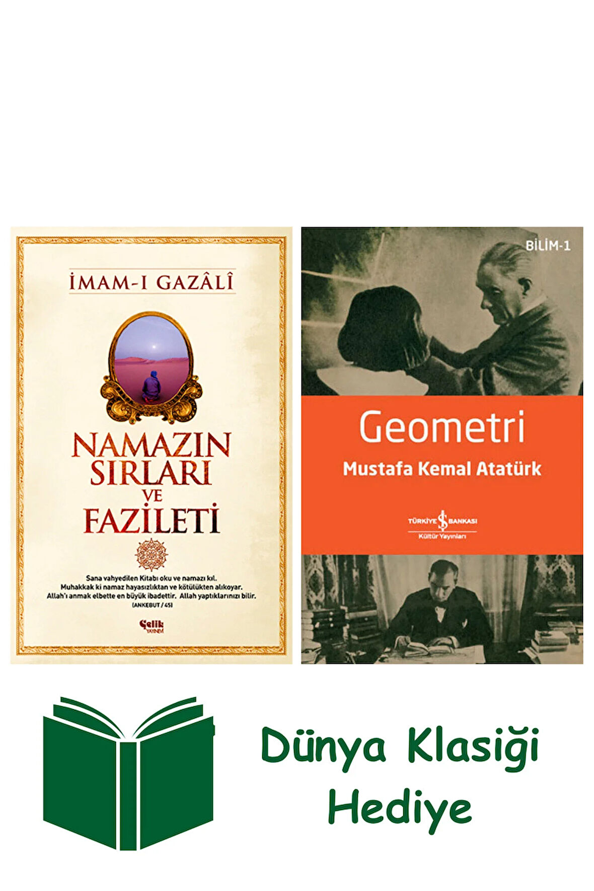 Namazın Sırları ve Fazileti + Geometri + Dünya Klasiği Hediye