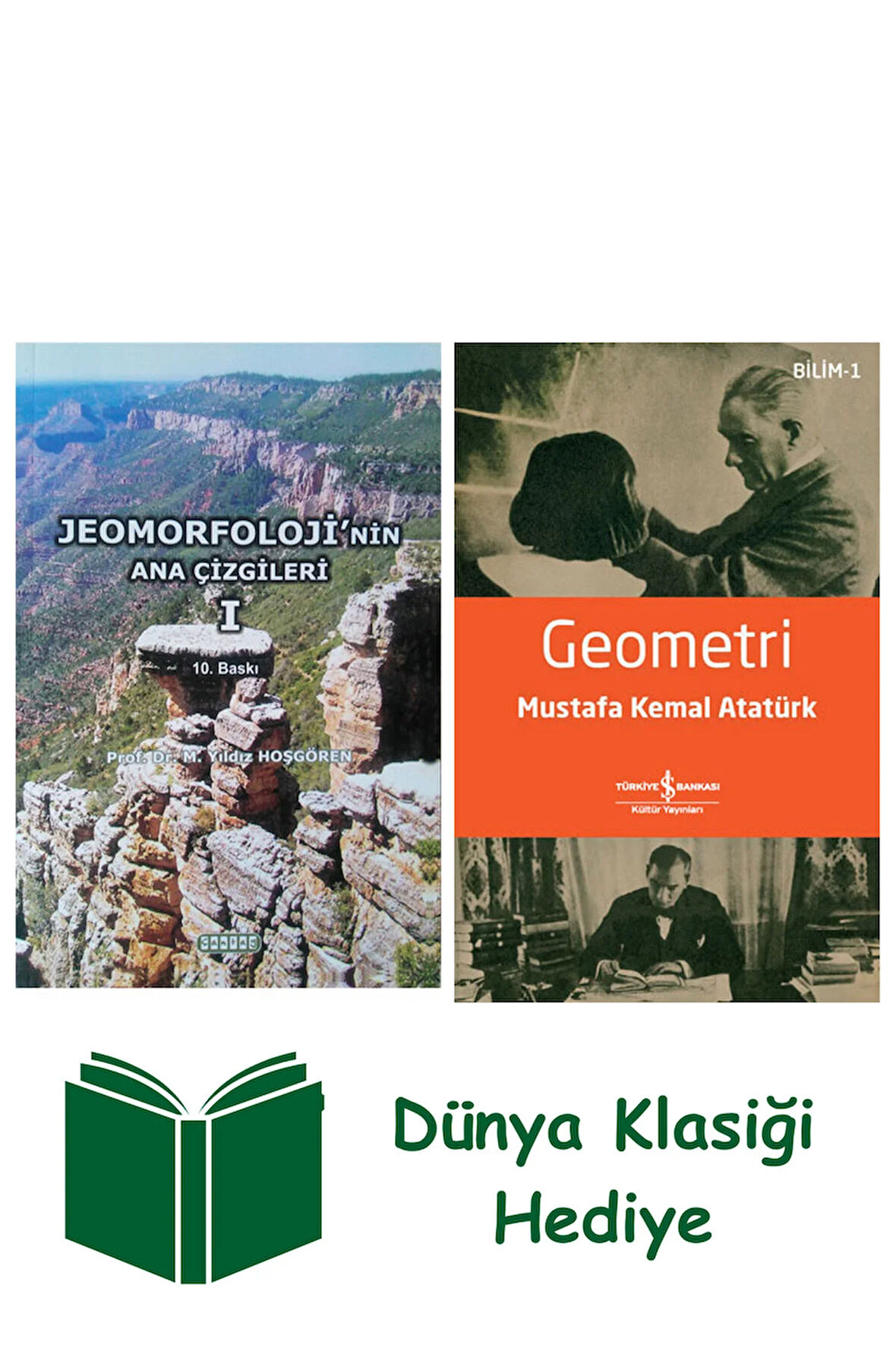 Jeomorfoloji'nin Ana Çizgileri 1 + Geometri + Dünya Klasiği Hediye