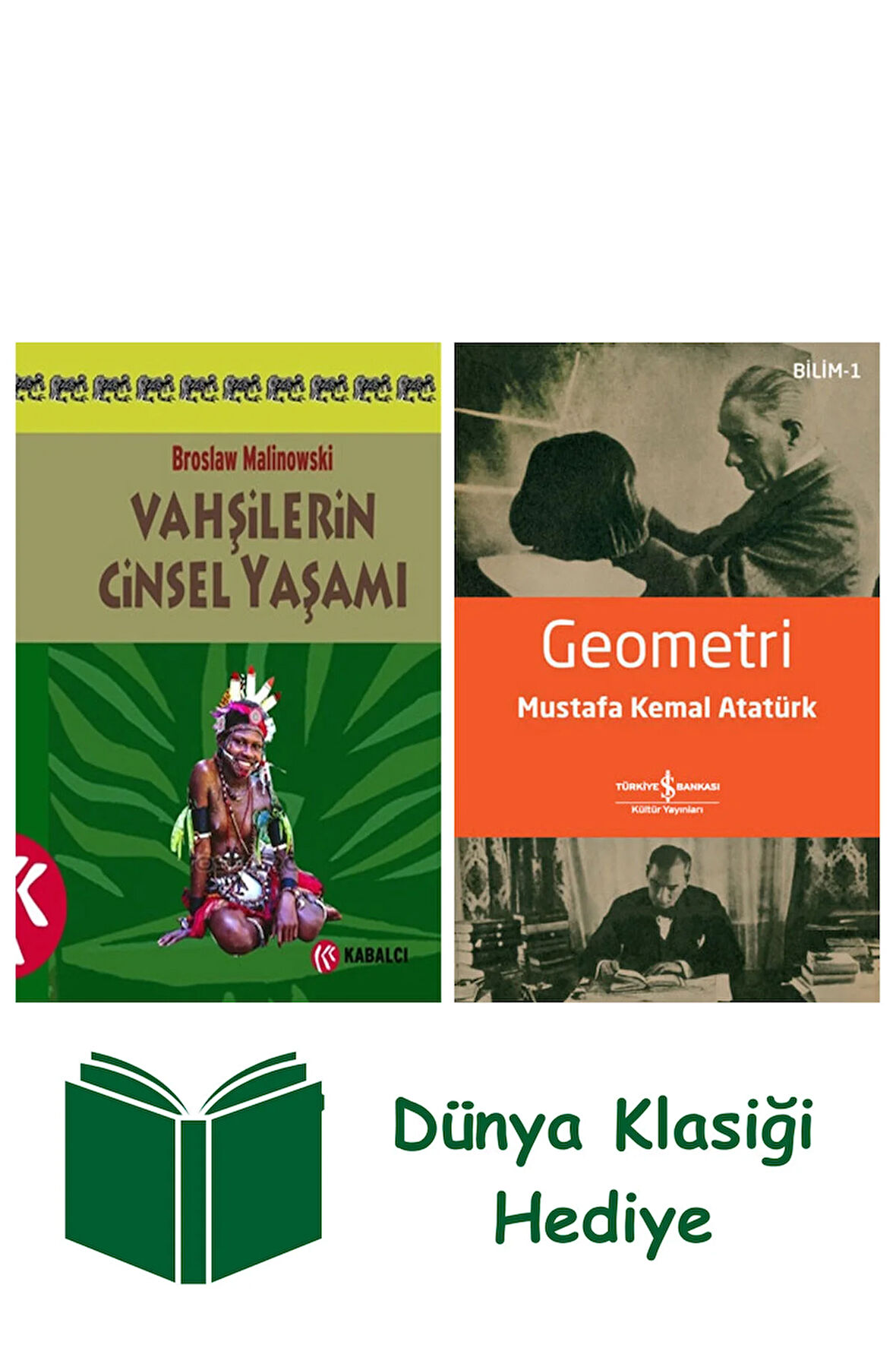 Vahşilerin Cinsel Yaşamı + Geometri + Dünya Klasiği Hediye