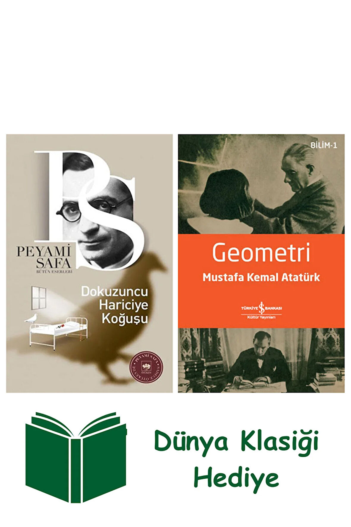 Dokuzuncu Hariciye Koğuşu + Geometri + Dünya Klasiği Hediye