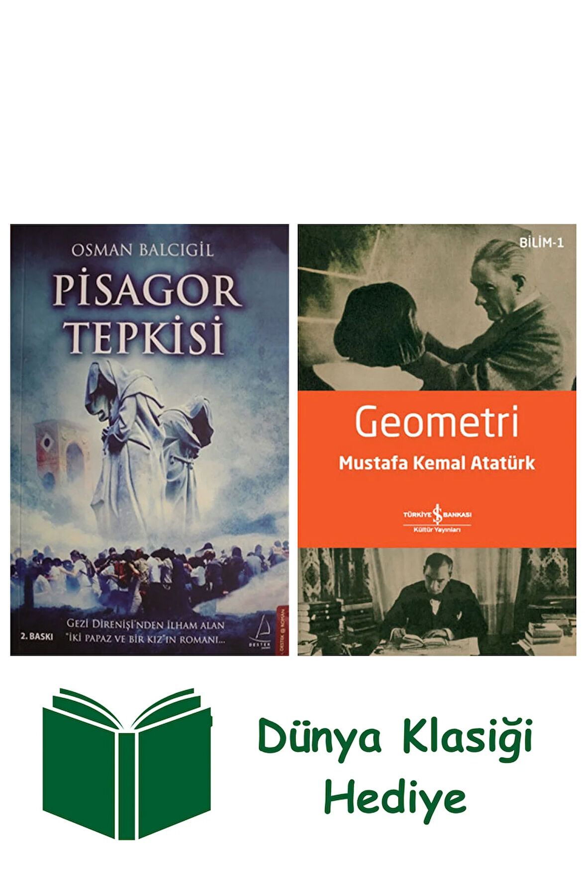 Pisagor Tepkisi + Geometri + Dünya Klasiği Hediye