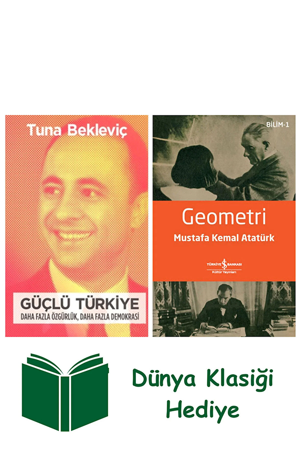 Güçlü Türkiye + Geometri + Dünya Klasiği Hediye