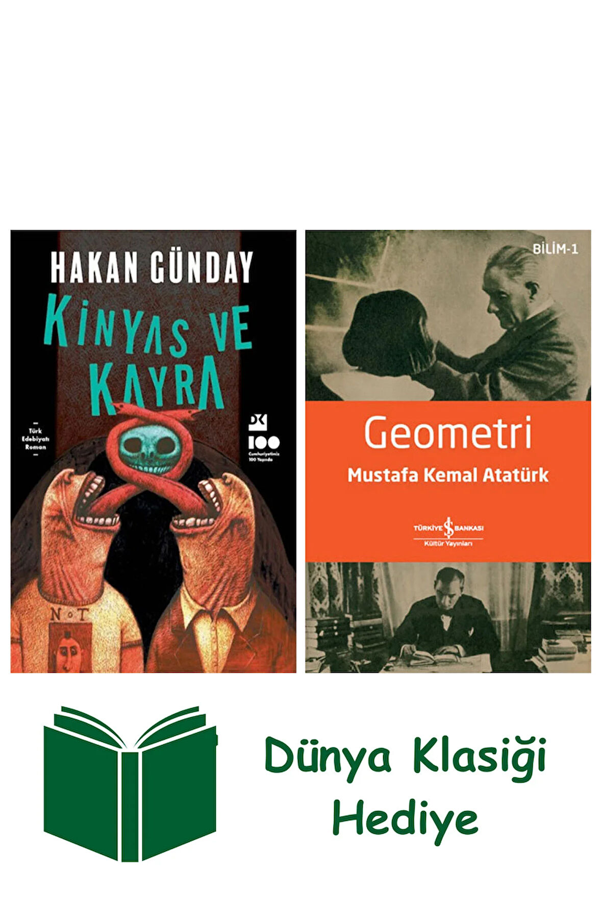 Kinyas ve Kayra + Geometri + Dünya Klasiği Hediye