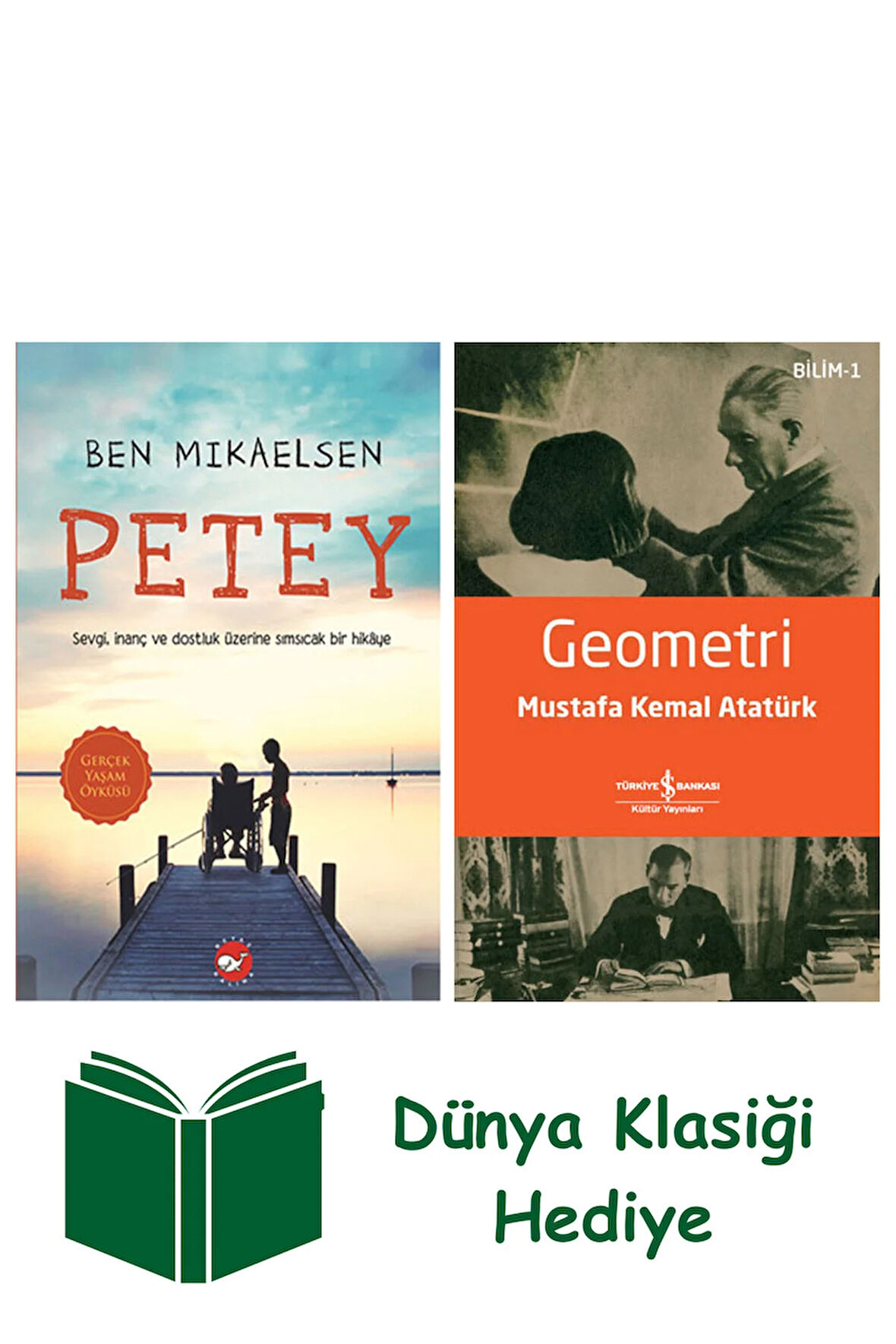 Petey + Geometri + Dünya Klasiği Hediye