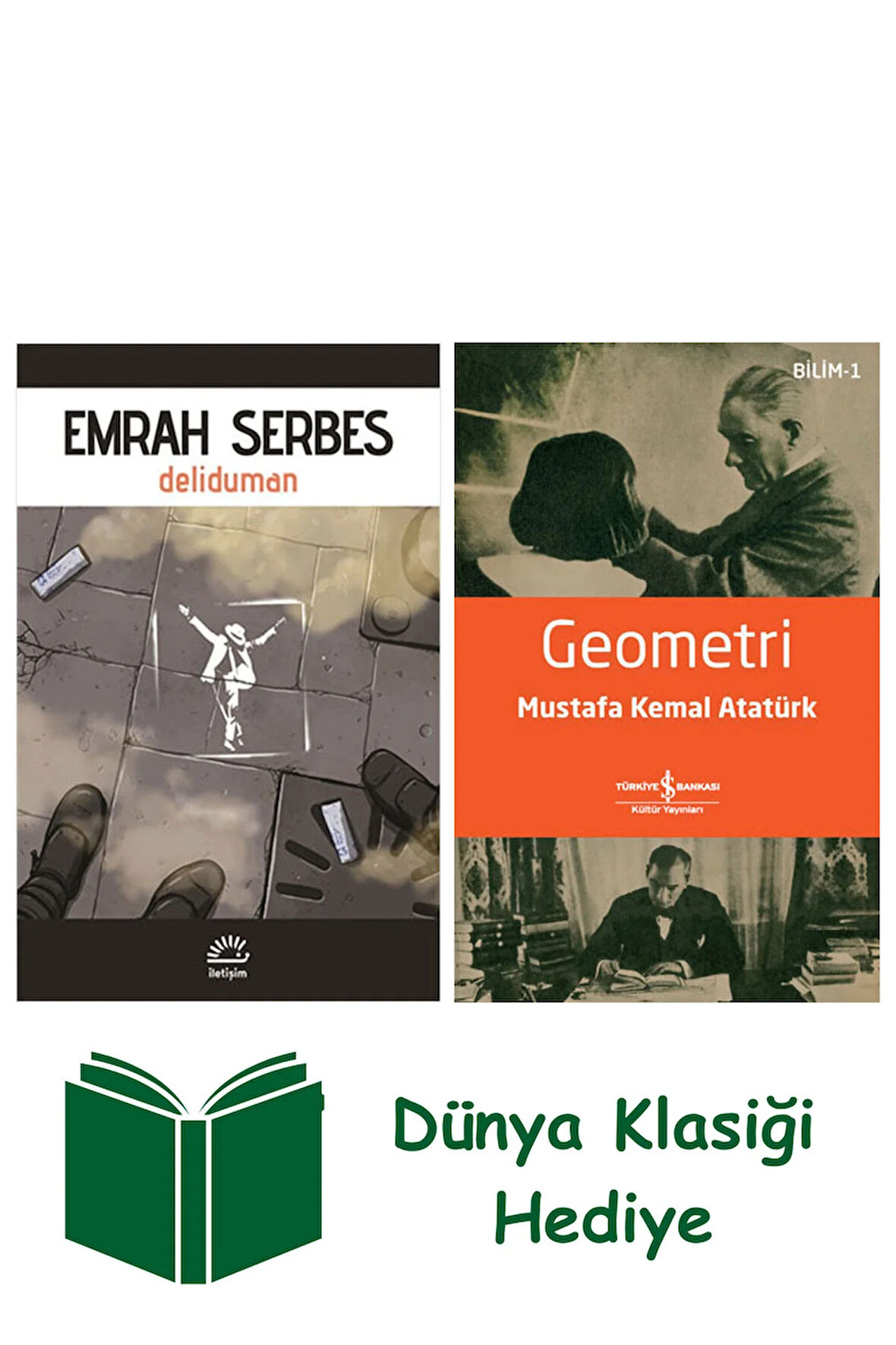 Deliduman + Geometri + Dünya Klasiği Hediye