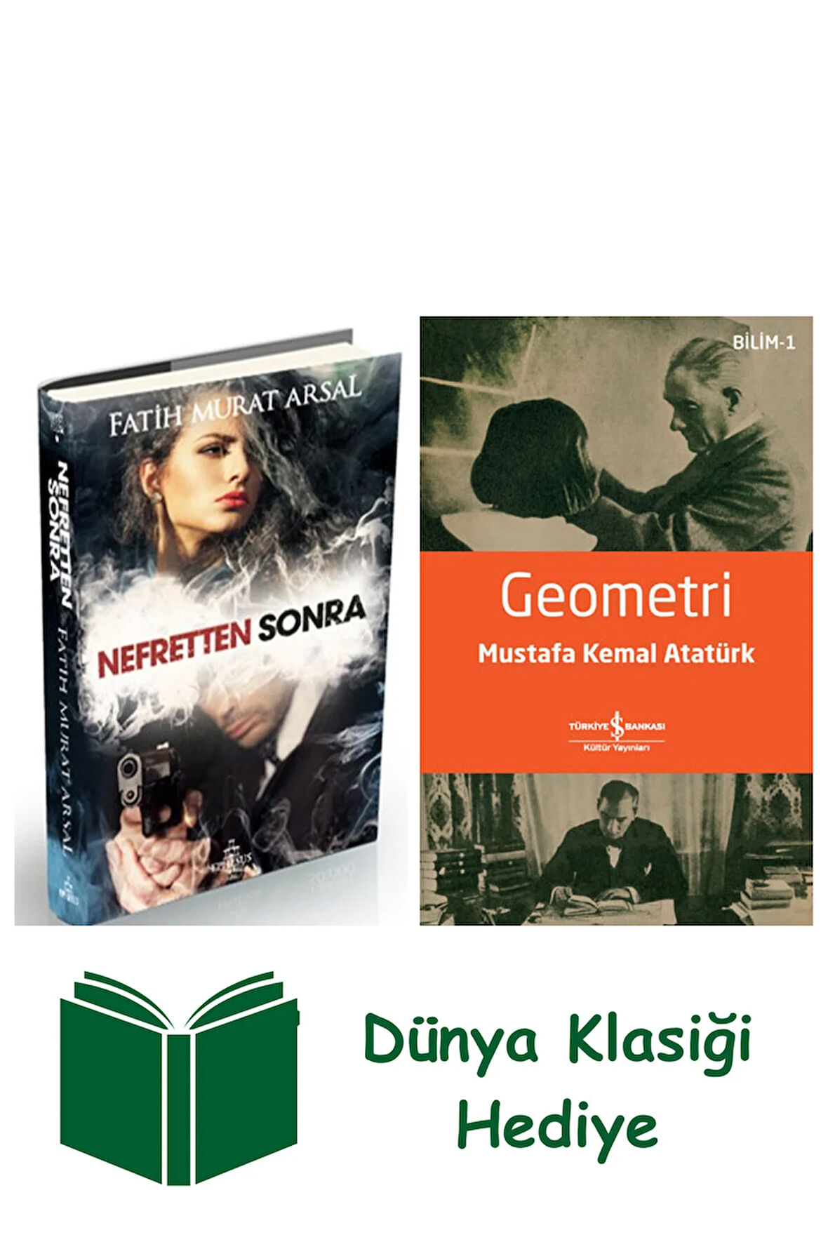 Nefretten Sonra (Ciltli) + Geometri + Dünya Klasiği Hediye