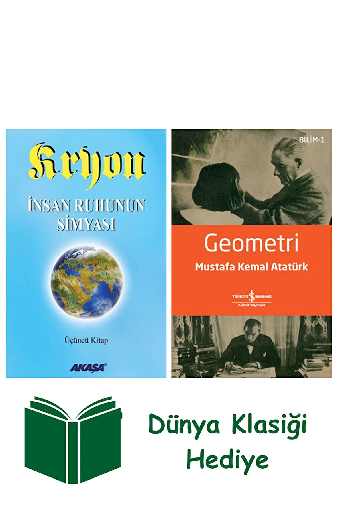 Kryon - İnsan Ruhunun Simyası 3.Kitap + Geometri + Dünya Klasiği Hediye