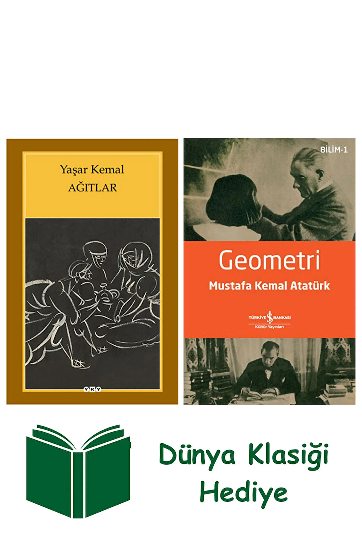 Ağıtlar + Geometri + Dünya Klasiği Hediye