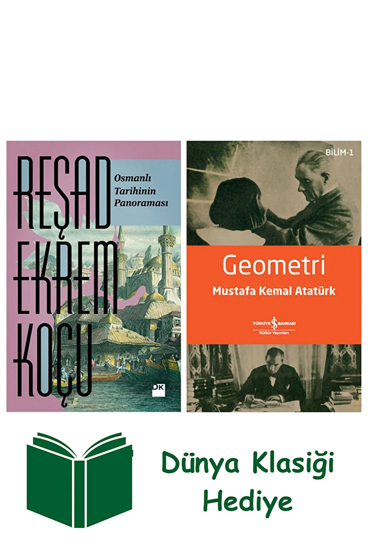 Osmanlı Tarihinin Panoraması + Geometri + Dünya Klasiği Hediye