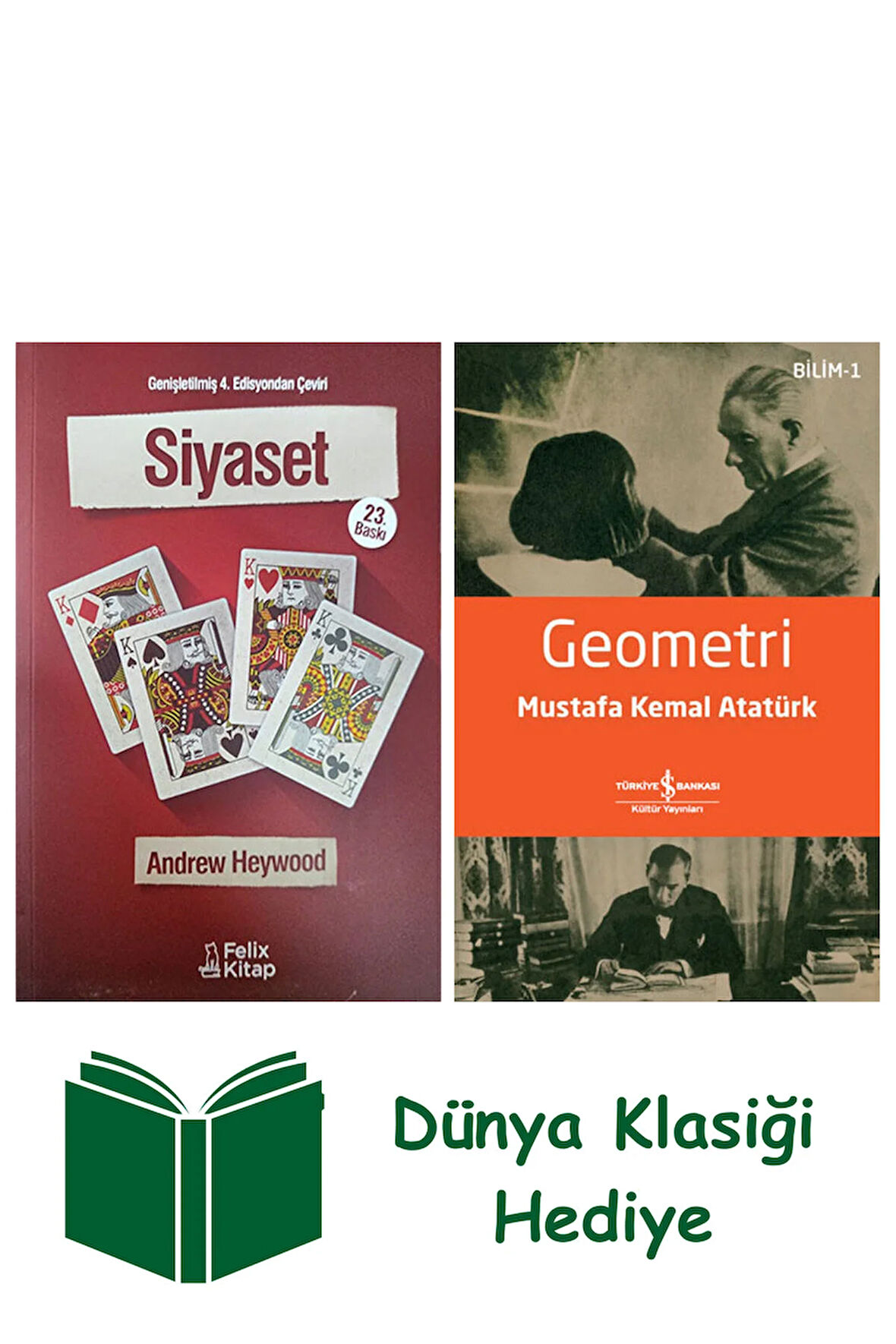 Siyaset + Geometri + Dünya Klasiği Hediye