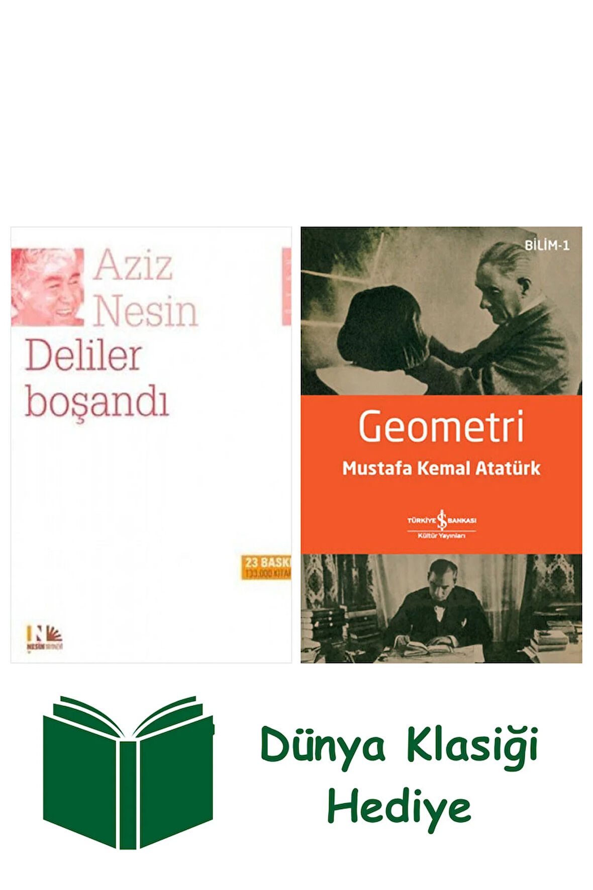 Deliler Boşandı + Geometri + Dünya Klasiği Hediye