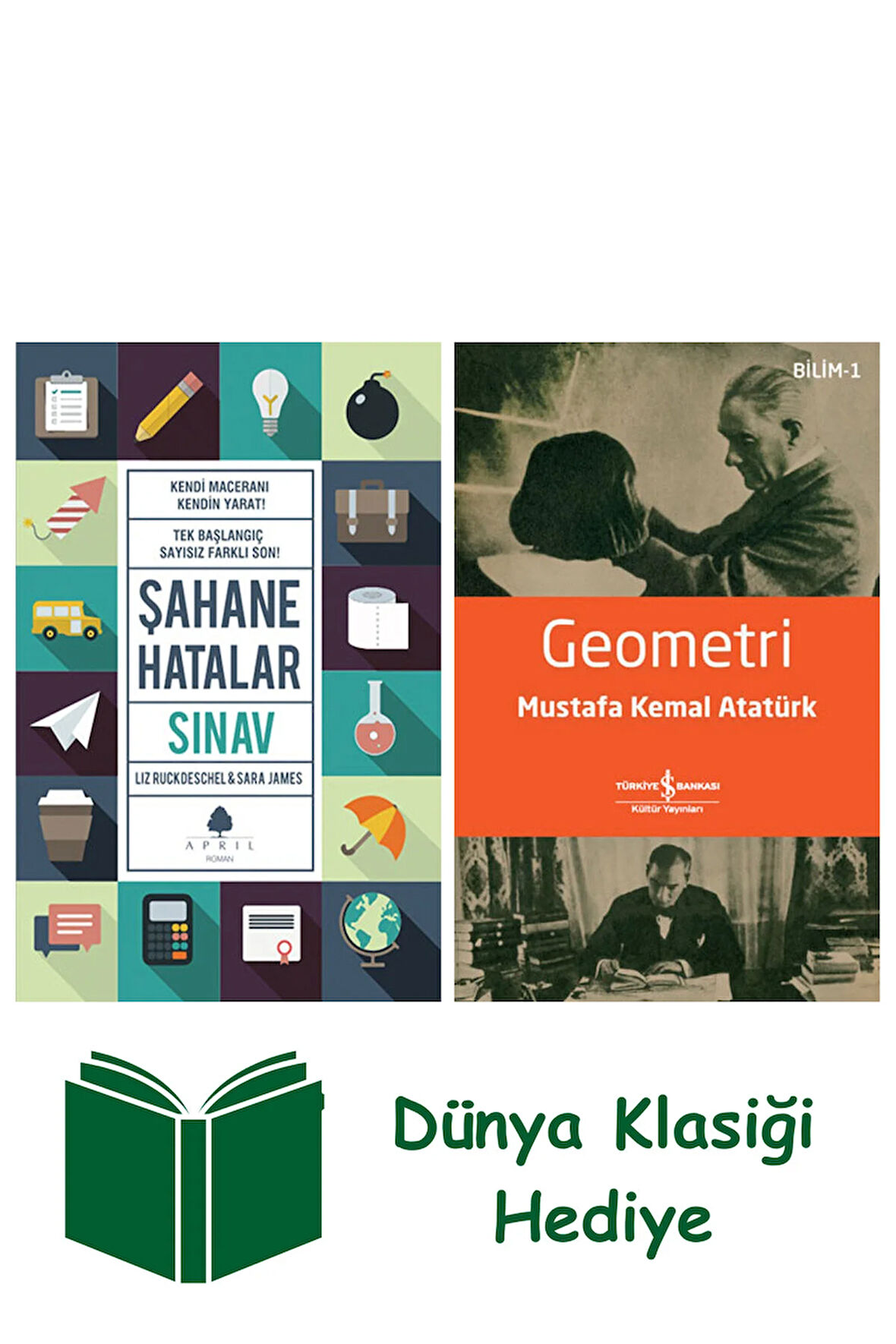Şahane Hatalar 6 - Sınav + Geometri + Dünya Klasiği Hediye