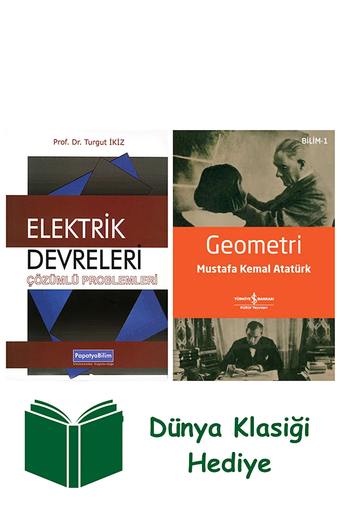 Elektrik Devreleri - Çözümlü Problemleri + Geometri + Dünya Klasiği Hediye