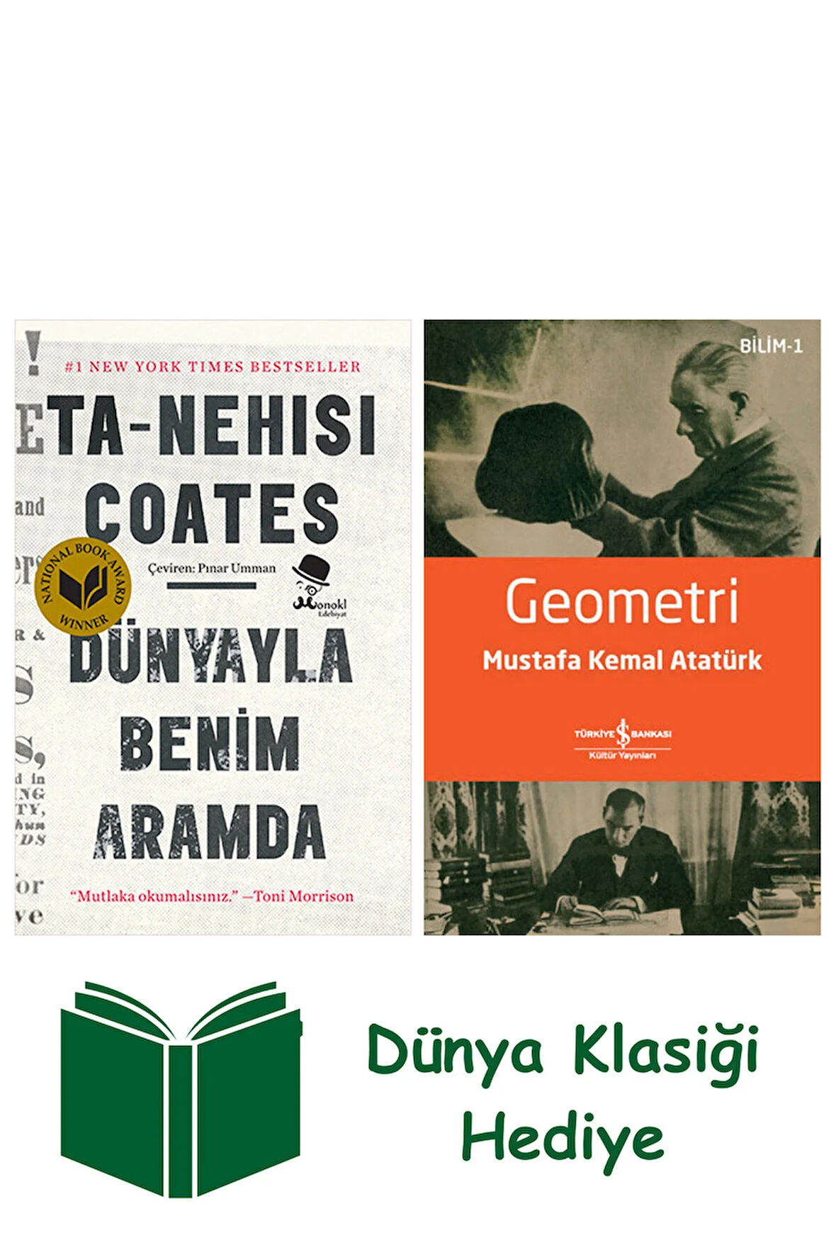 Dünyayla Benim Aramda + Geometri + Dünya Klasiği Hediye