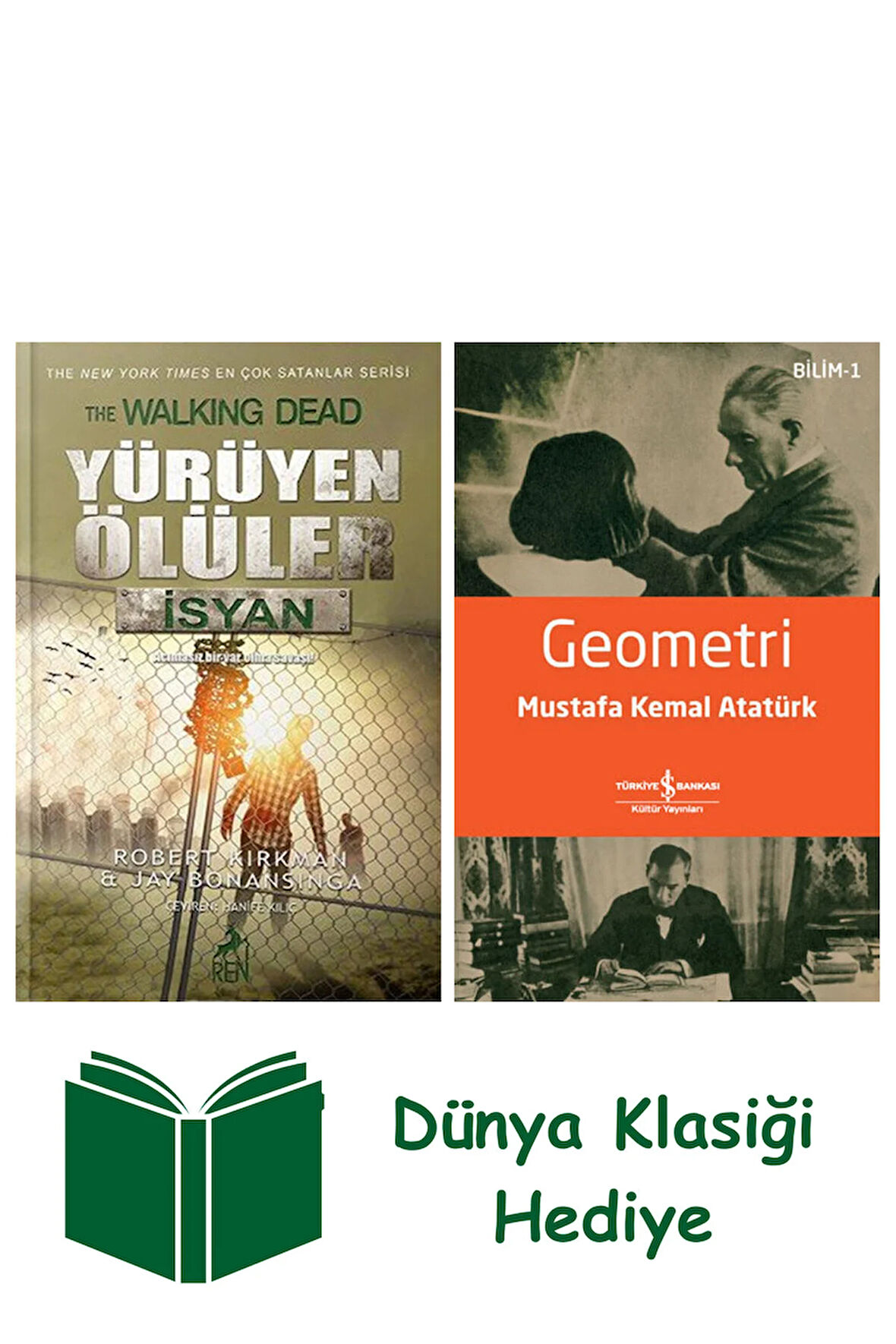 Yürüyen Ölüler - İsyan + Geometri + Dünya Klasiği Hediye