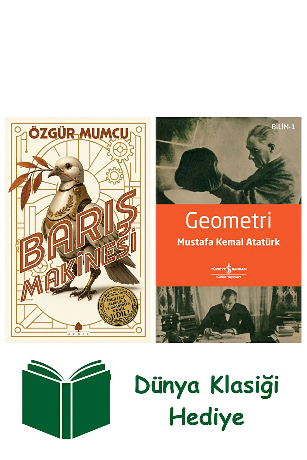 Barış Makinesi + Geometri + Dünya Klasiği Hediye