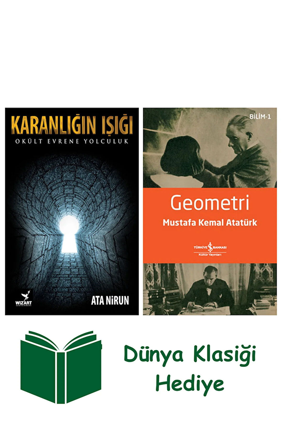 Karanlığın Işığı + Geometri + Dünya Klasiği Hediye
