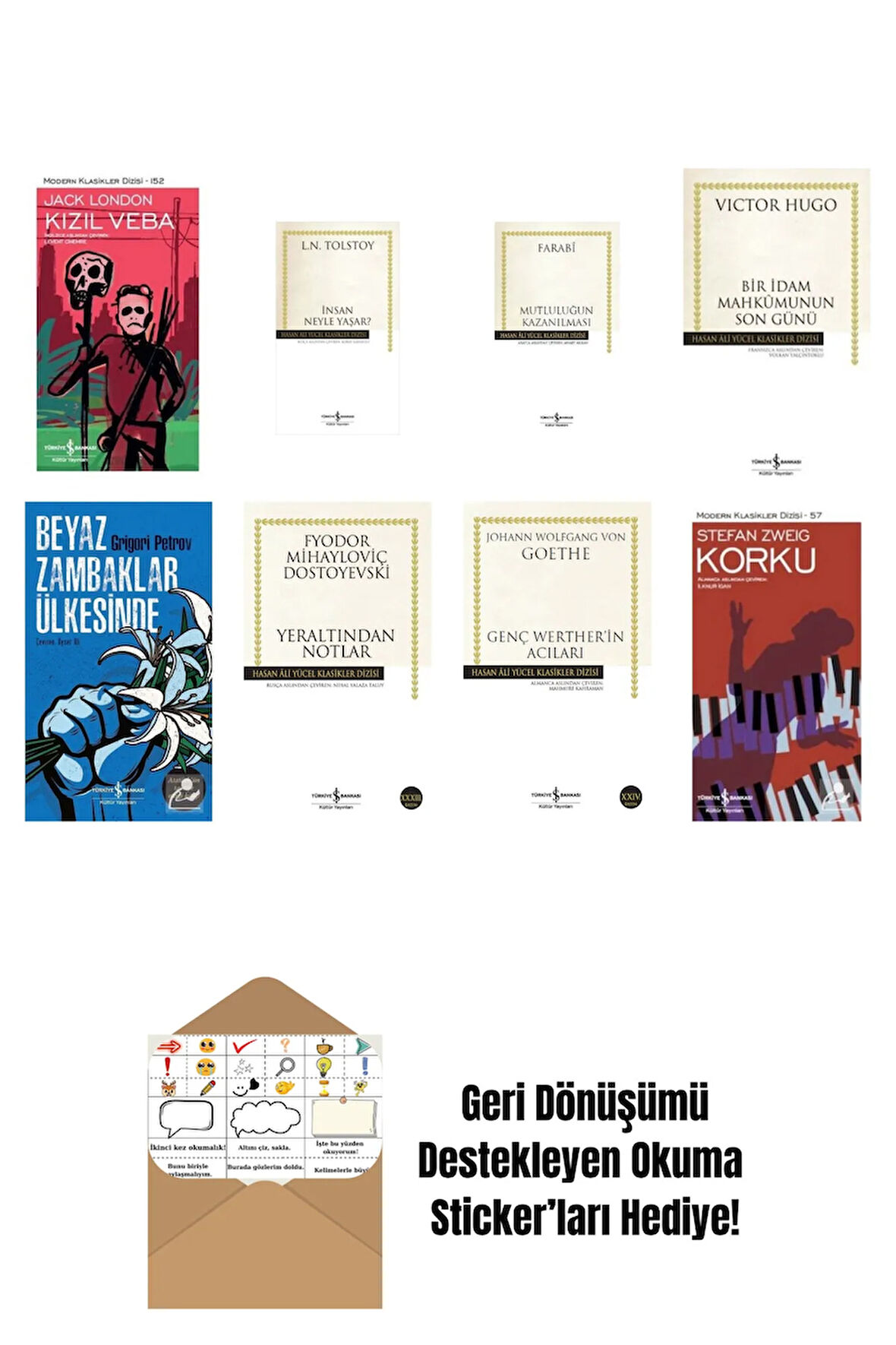 En Çok Okunan Romanlar 8 Kitap Set