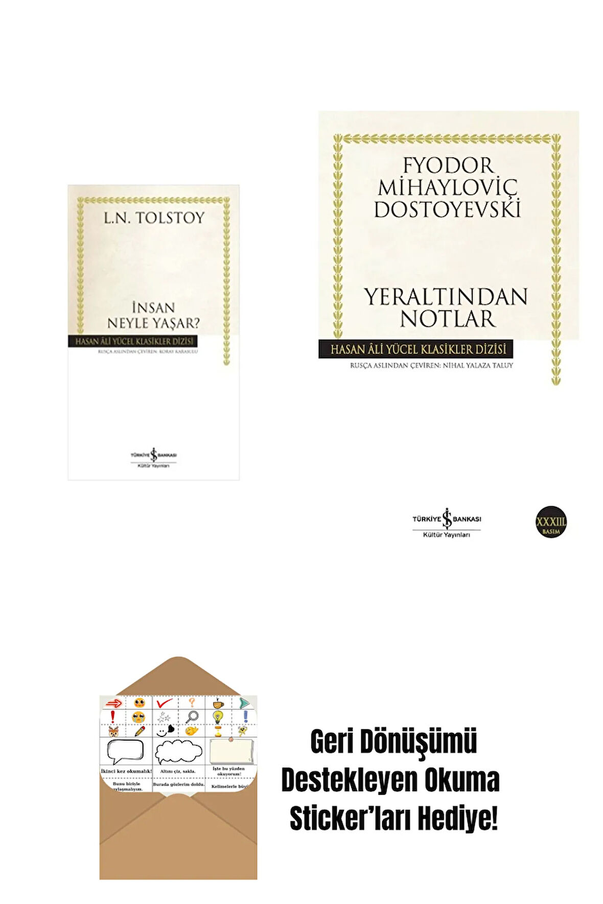 En Çok Okunan Dünya Edebiyatı Kitapları 2 Kitap Set