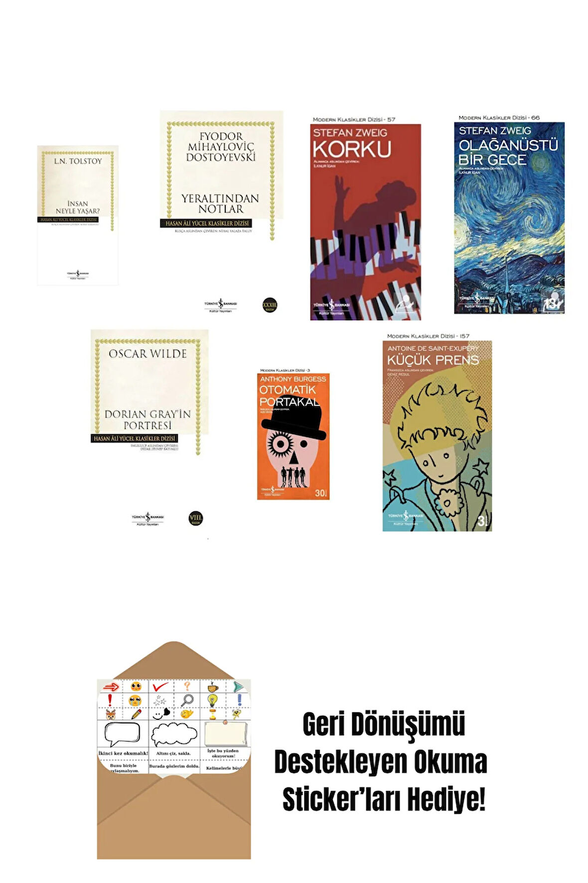 En Çok Okunan Dünya Edebiyatı Kitapları 7 Kitap Set
