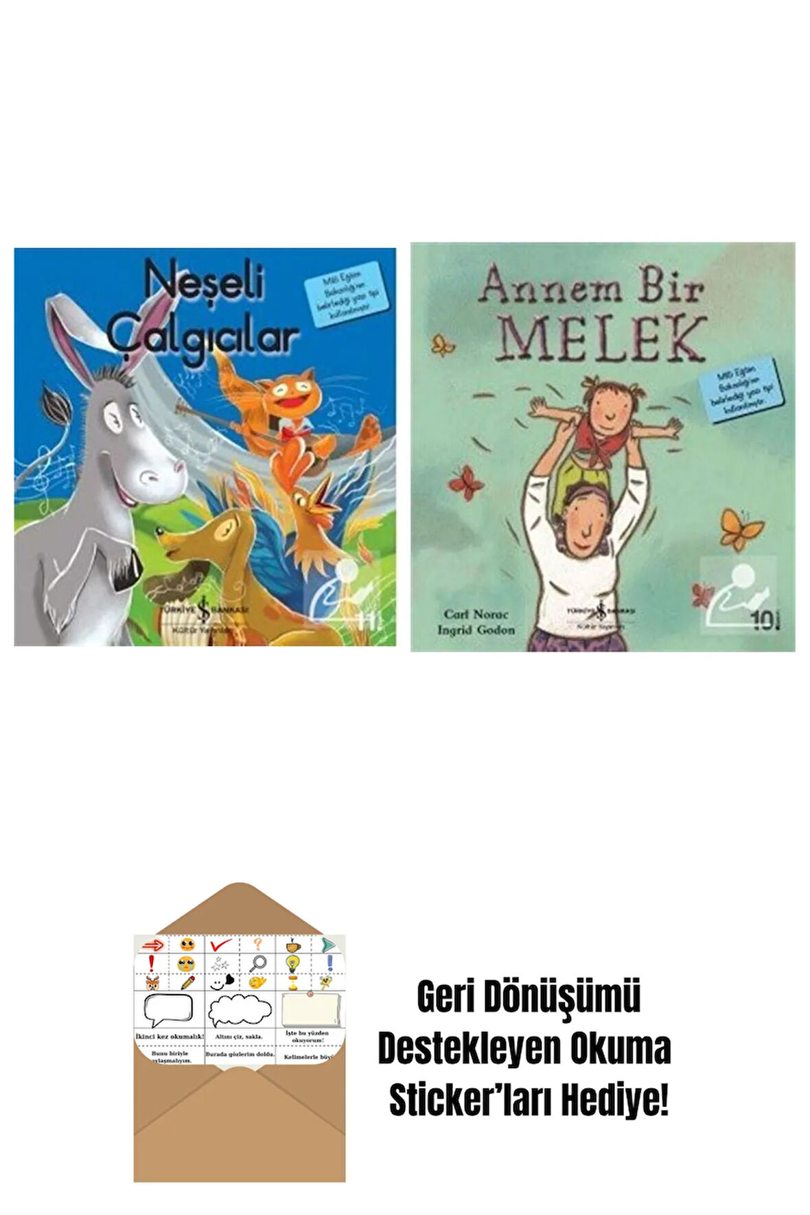 En Çok Okunan Çocuk Masal Öykü Kitapları 2 Kitap Set