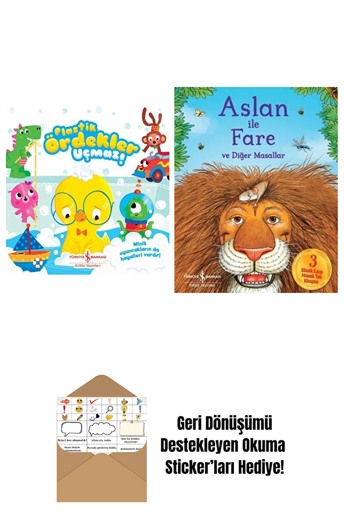 En Çok Okunan Sesli Çocuk Kitapları 2 Kitap Set