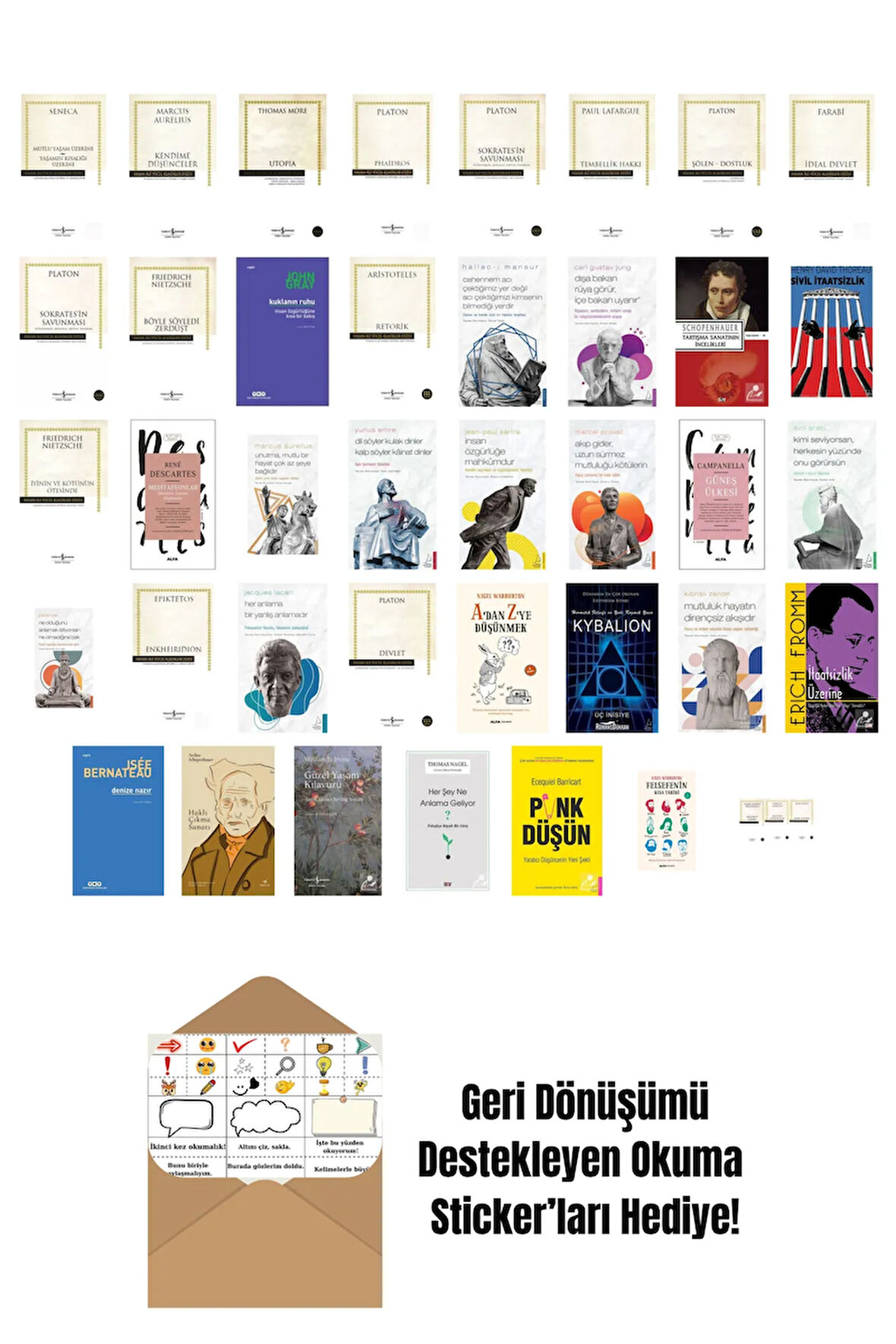 En Çok Okunan Felsefe Kitapları 39 Kitap Set