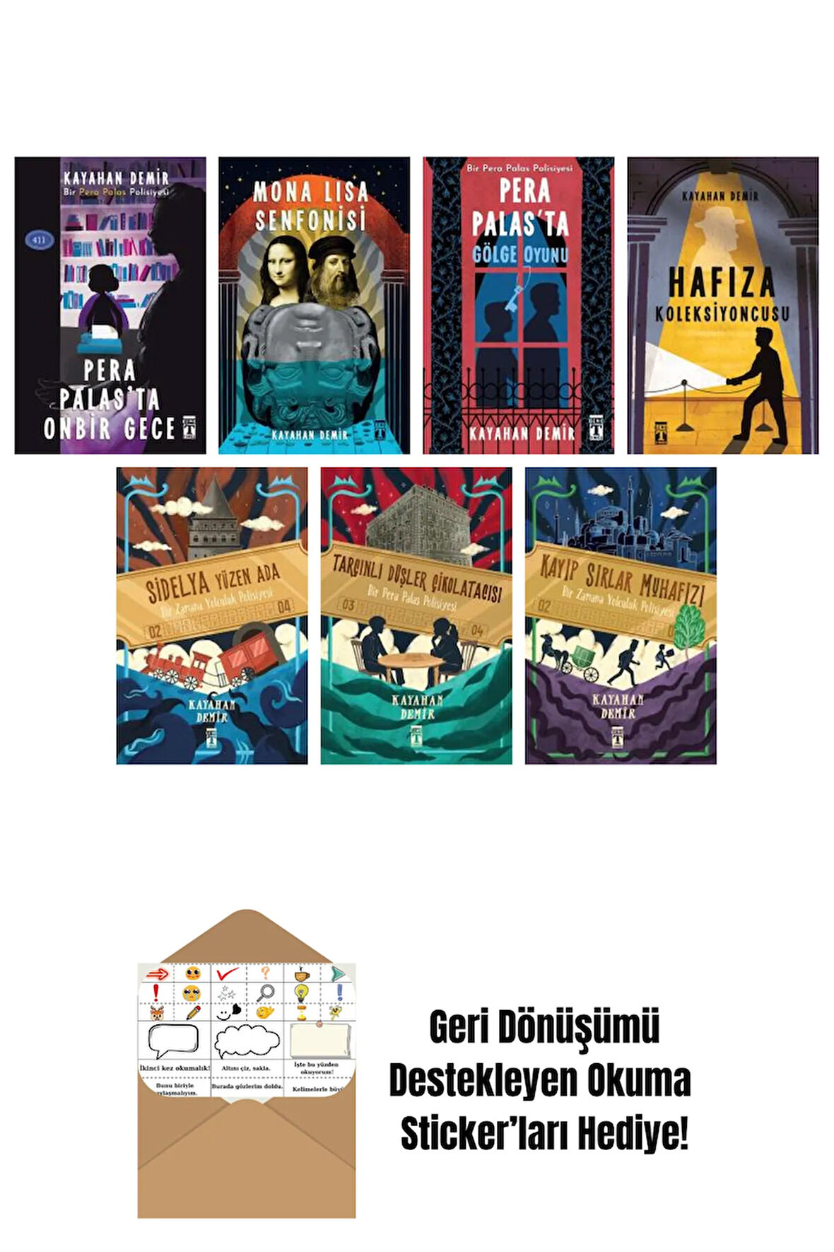 Kayahan Demir 7 Kitap Seti + Okuma Sticker'ları