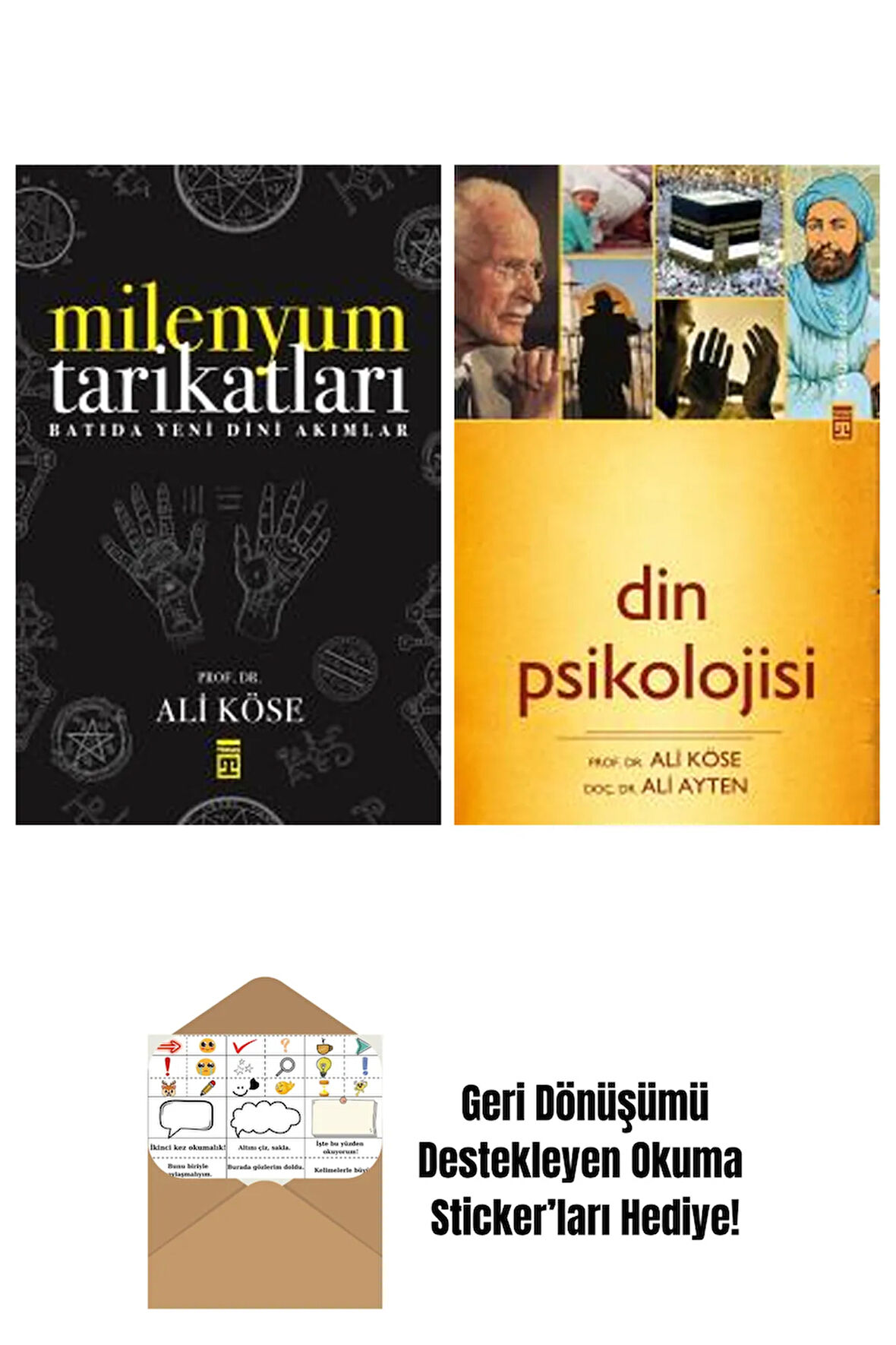 Ali Köse 2 Kitap Seti + Okuma Sticker'ları