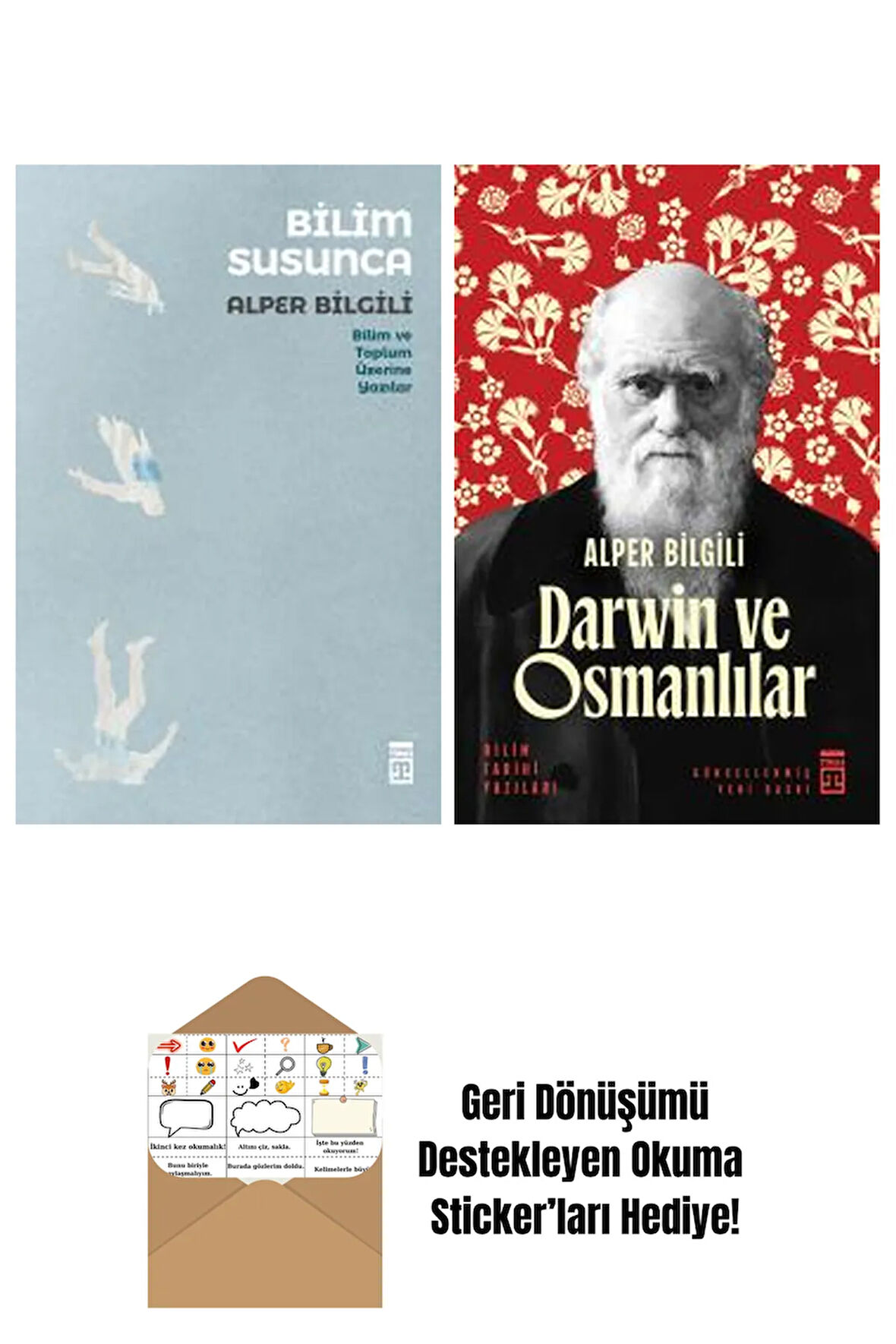Alper Bilgili 2 Kitap Seti + Okuma Sticker'ları