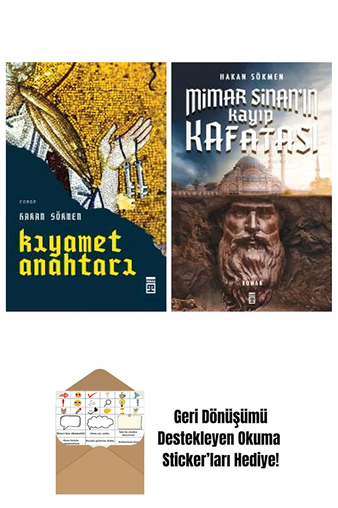 Hakan Sökmen 2 Kitap Seti + Okuma Sticker'ları