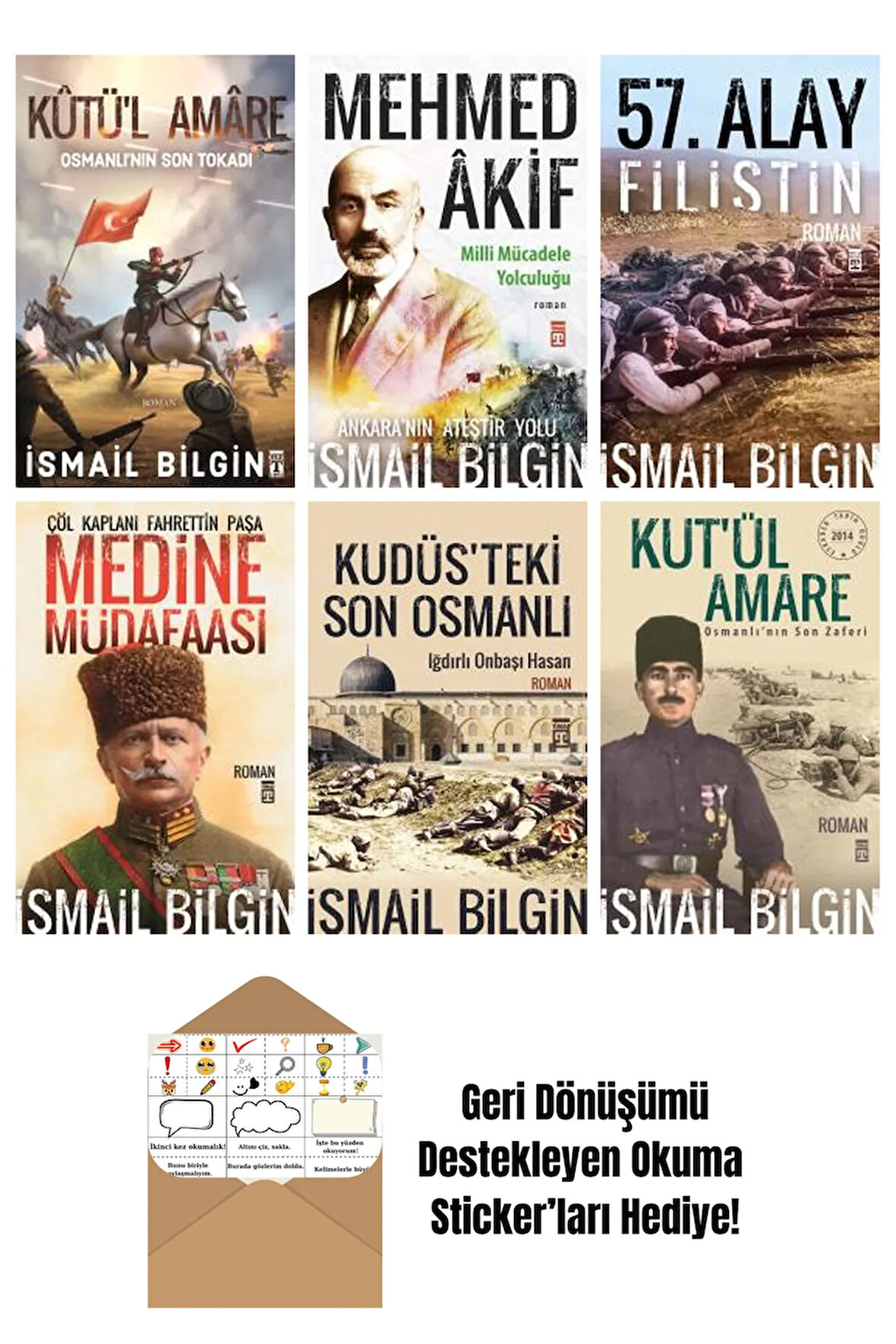 İsmail Bilgin 6 Kitap Seti + Okuma Sticker'ları