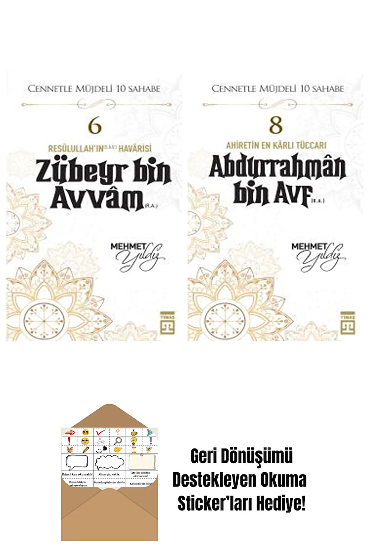 Mehmet Yıldız 2 Kitap Seti + Okuma Sticker'ları