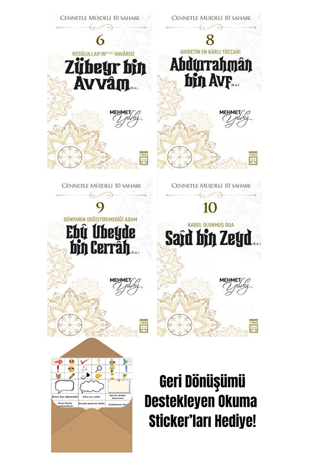 Mehmet Yıldız 4 Kitap Seti + Okuma Sticker'ları