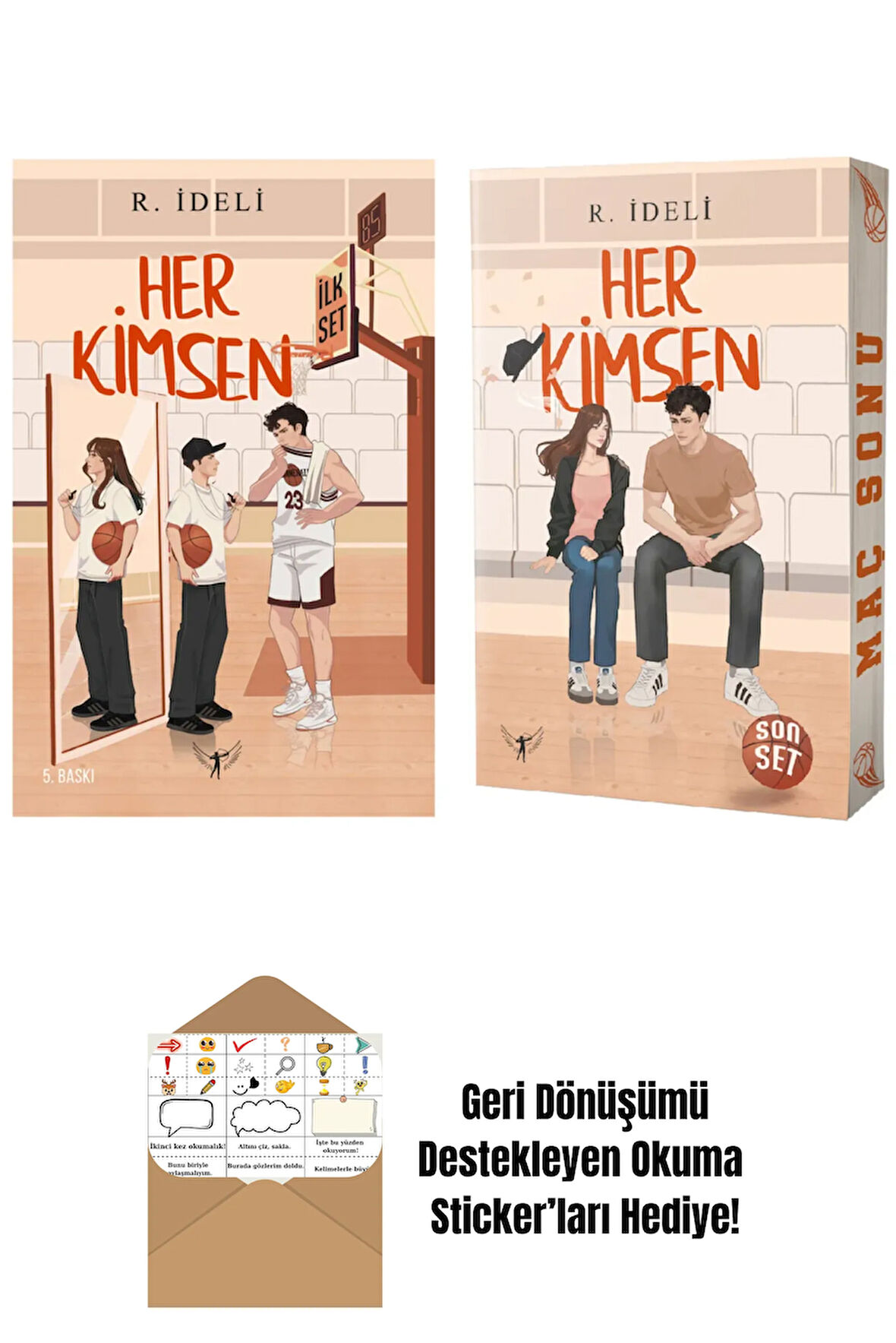 Her Kimsen İlk Set + Son Set 2 + Okuma Sticker'ları
