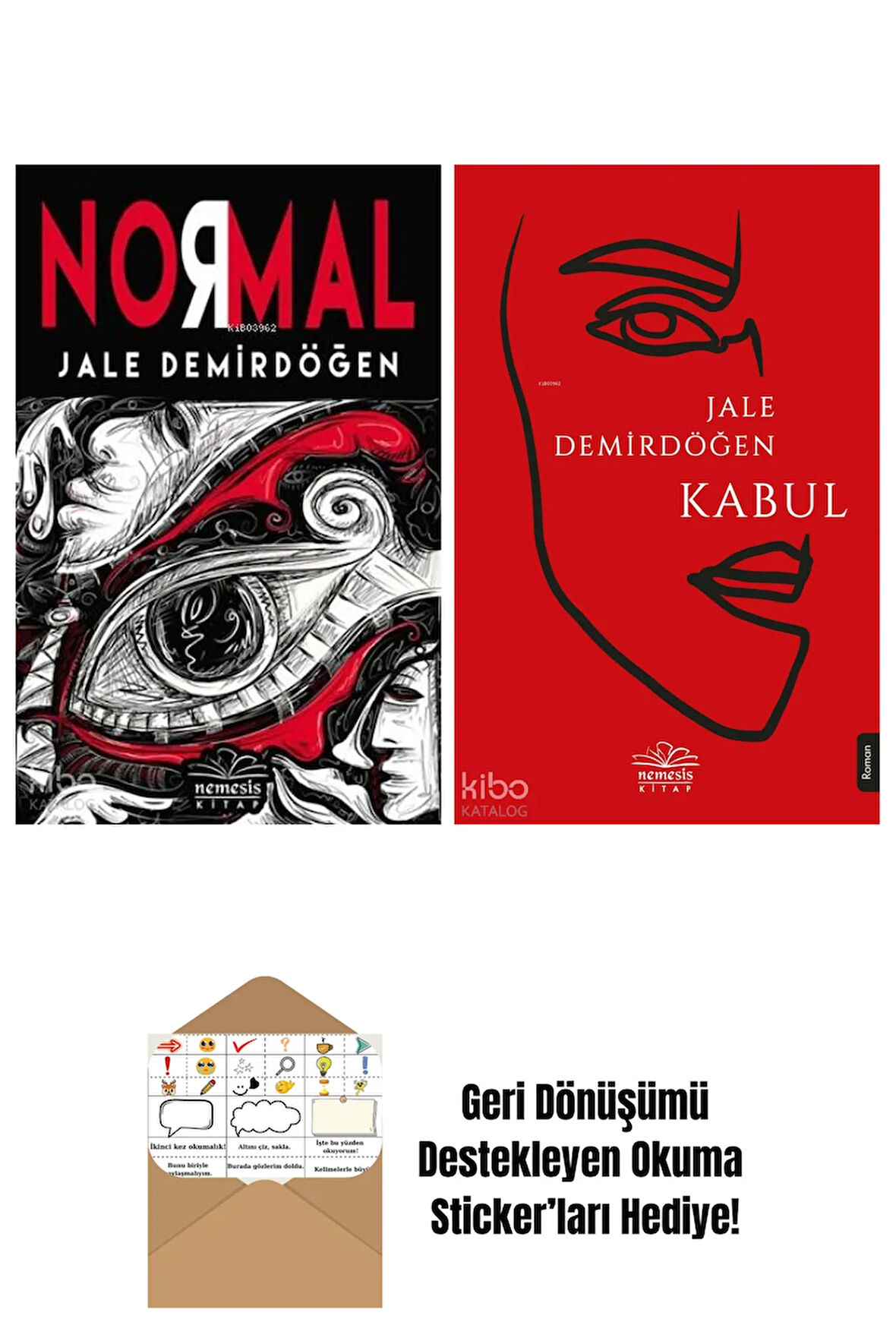 Jale Demirdögen 2 Kitap Seti + Okuma Sticker'ları
