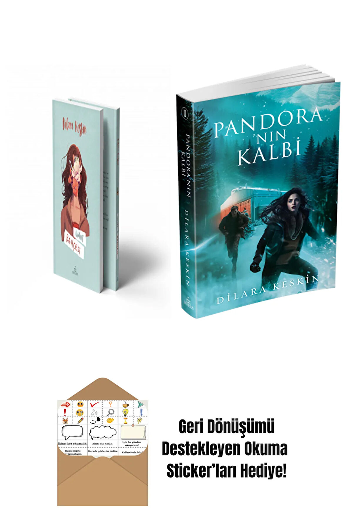 Dilara Keskin 2 Kitap Seti + Okuma Sticker'ları
