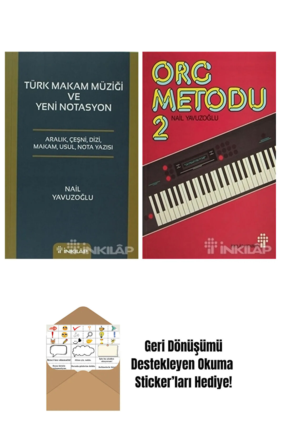 Nail Yavuzoğlu 2 Kitap Seti + Okuma Sticker'ları
