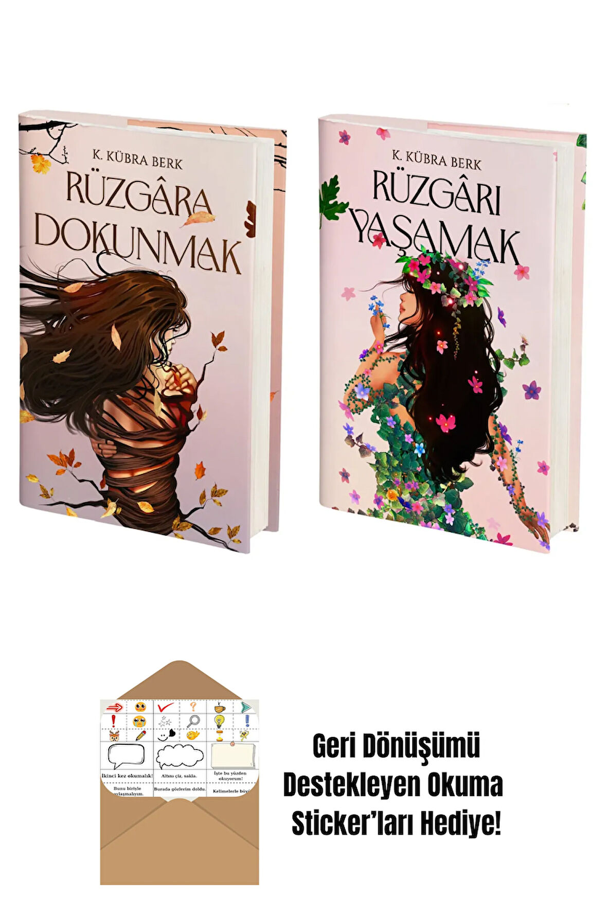 K. Kübra Berk 2 Kitap + Okuma Sticker'ları