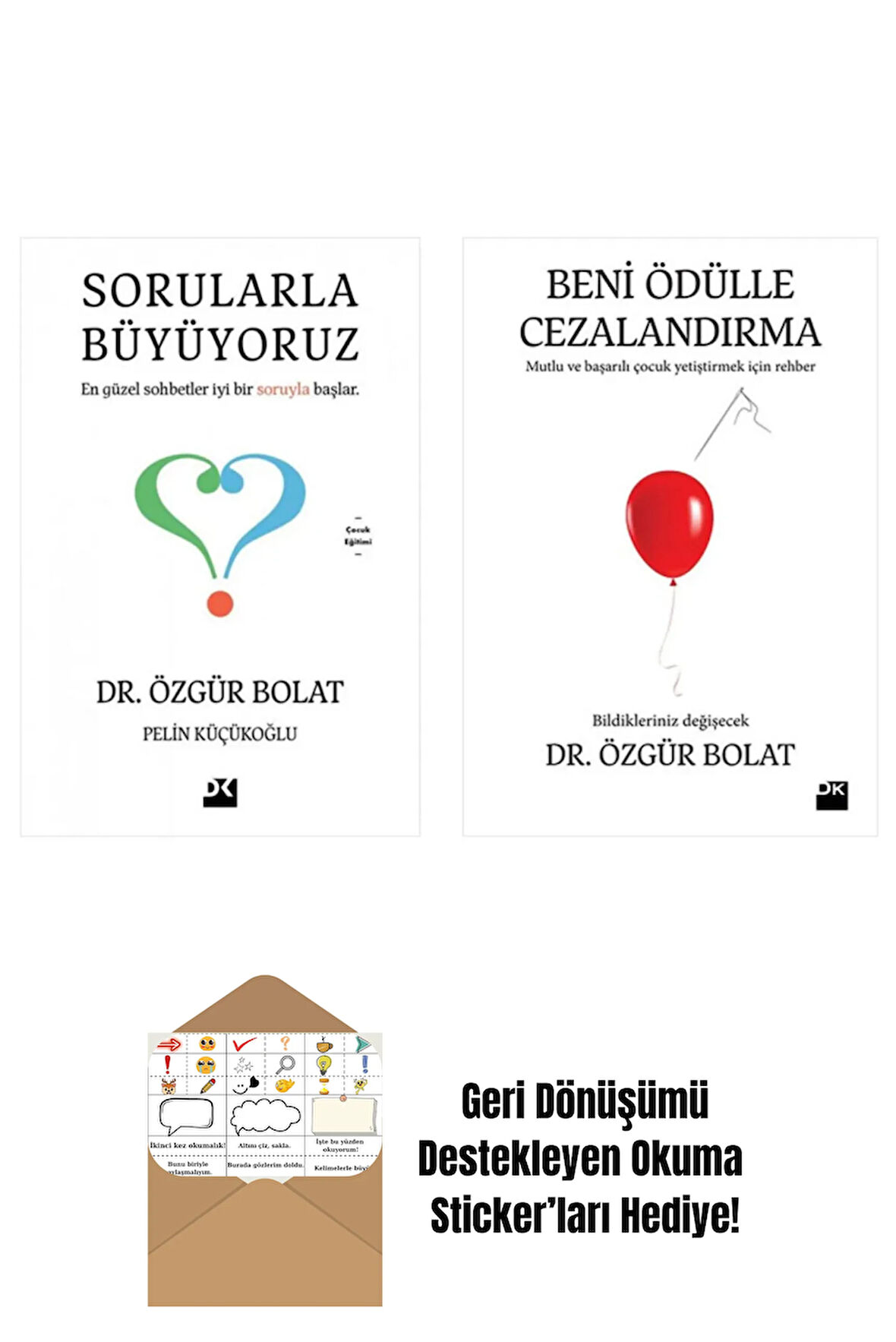 Özgür Bolat 2 Kitap Set + Okuma Sticker'ları
