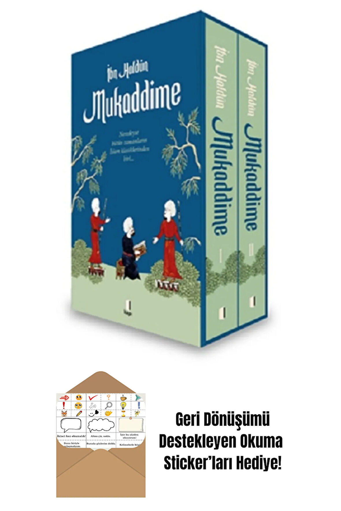 Mukaddime 1-2 (Ciltli-Kutulu) + Okuma Sticker'ları