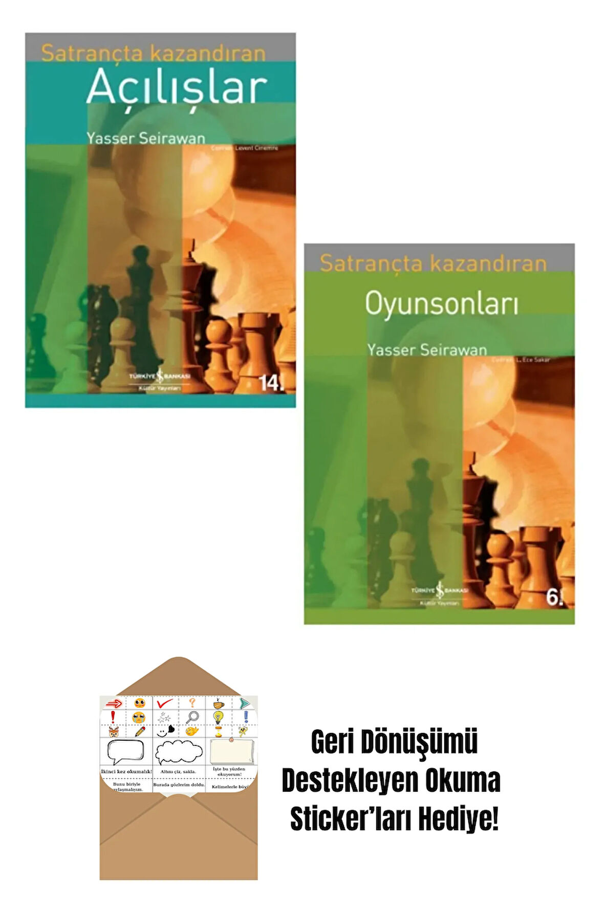 Satrançta Kazandıran Açılışlar + Oyunsonları + Okuma Sticker'ları