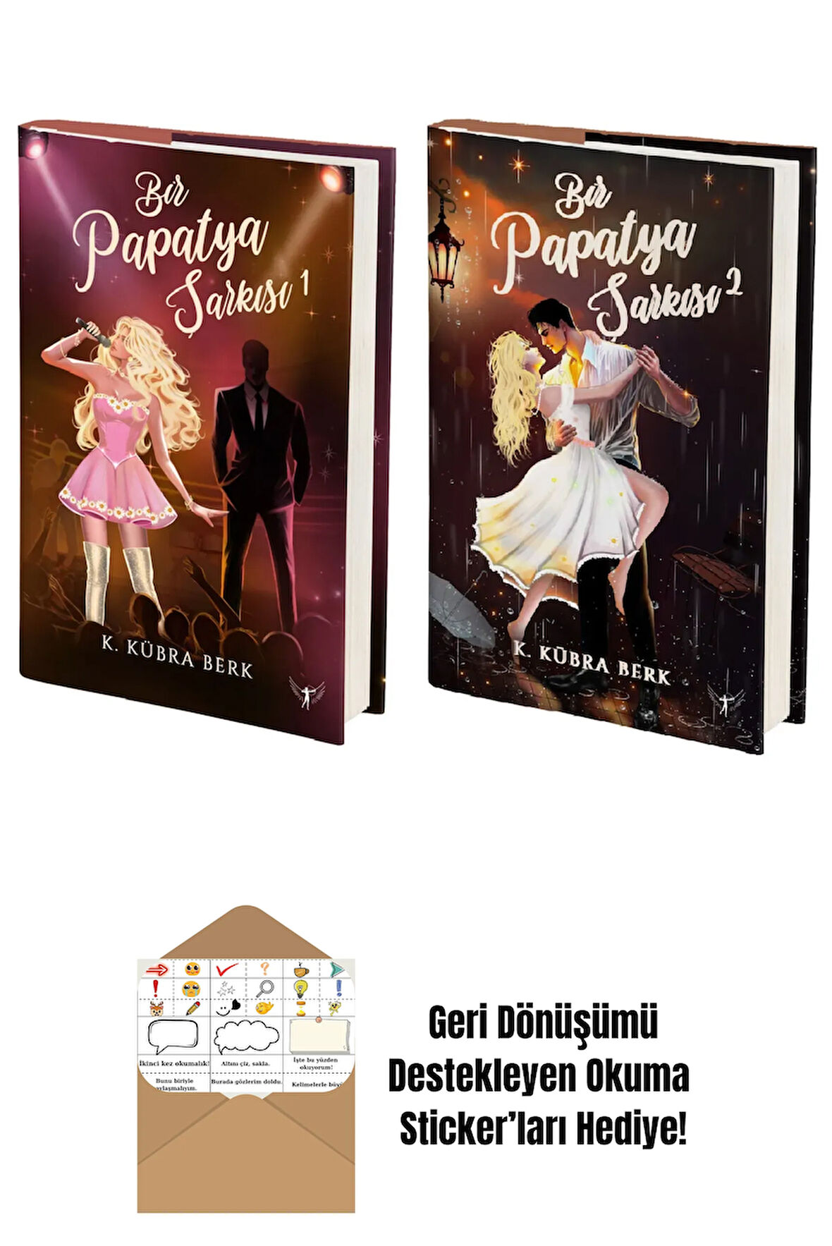 Bir Papatya Şarkısı 2 Kitap Set Ciltli + Okuma Sticker'ları
